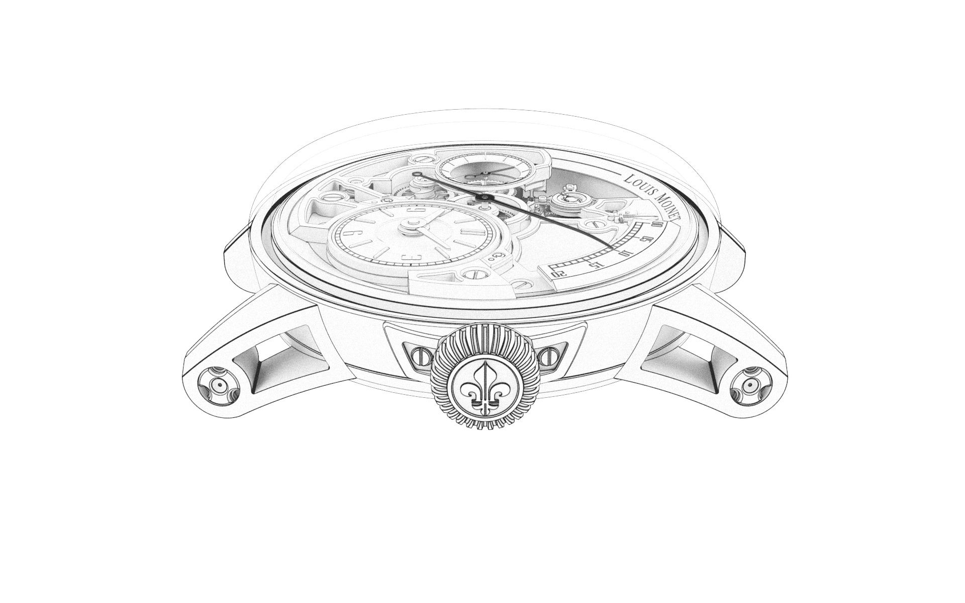 Louis Moinet Tempograph Spirit - View 2