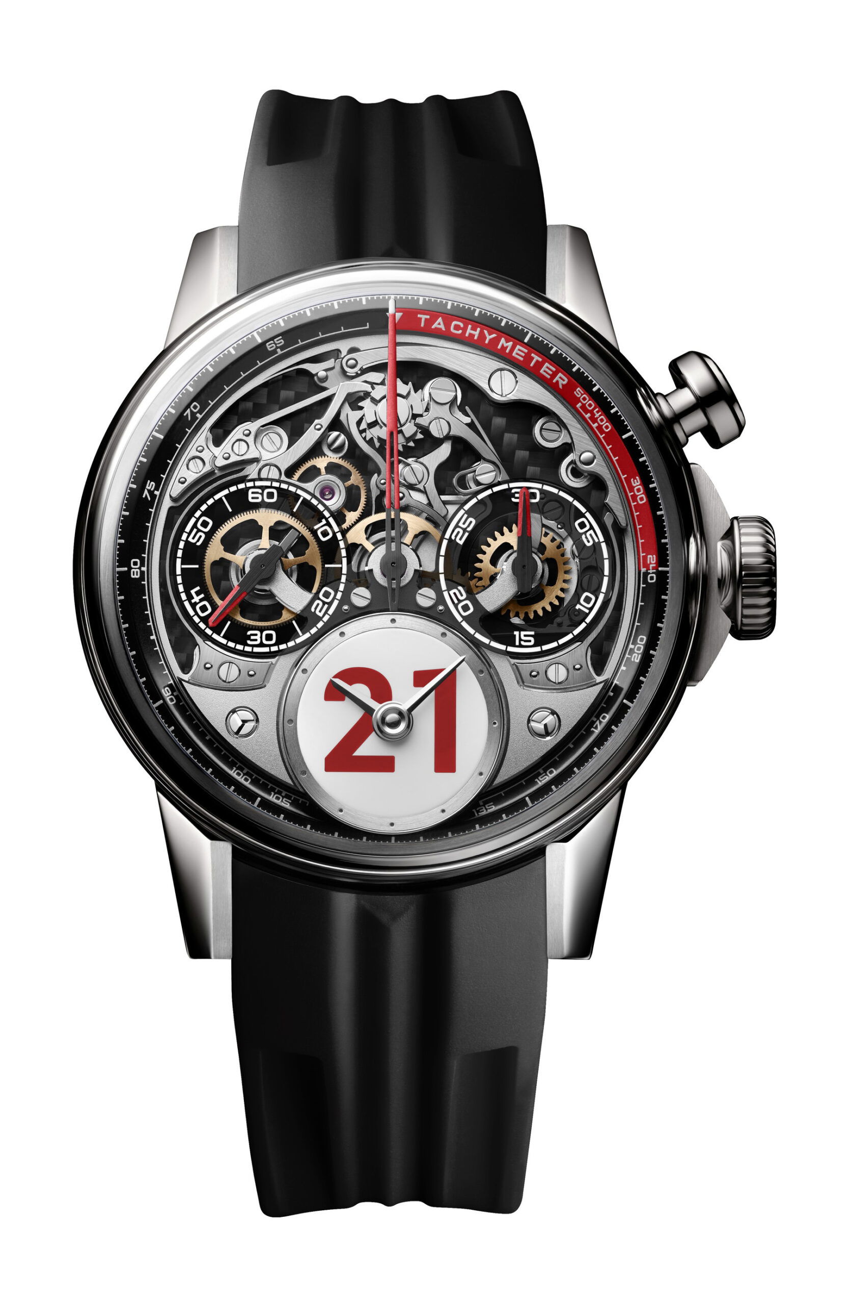 Louis Moinet Time to Race Silver Winner watch