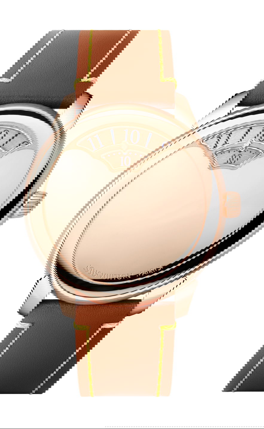 Louis Vuitton Tambour Convergence Pink Gold watch