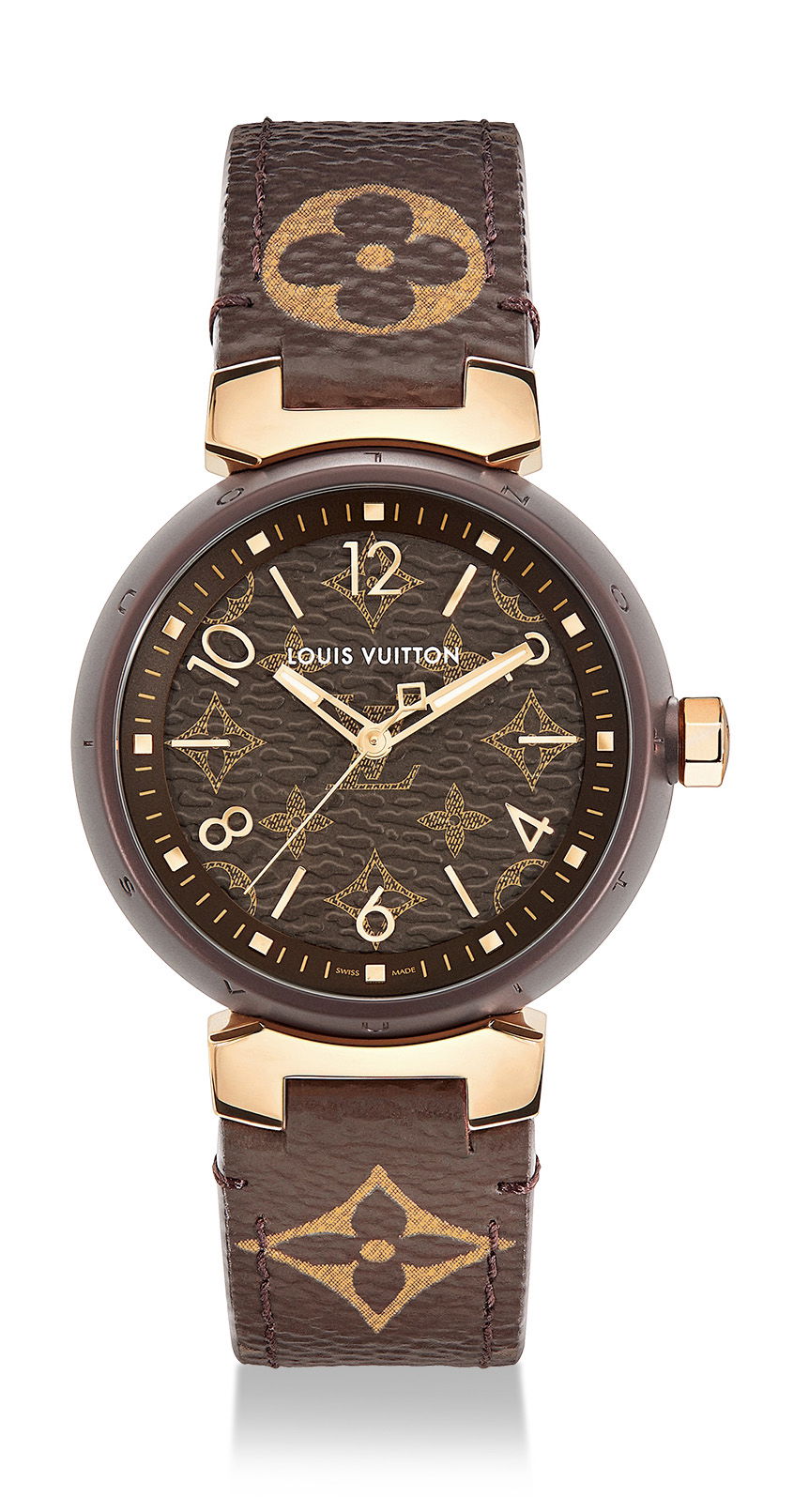 Louis Vuitton Tambour Monogram watch
