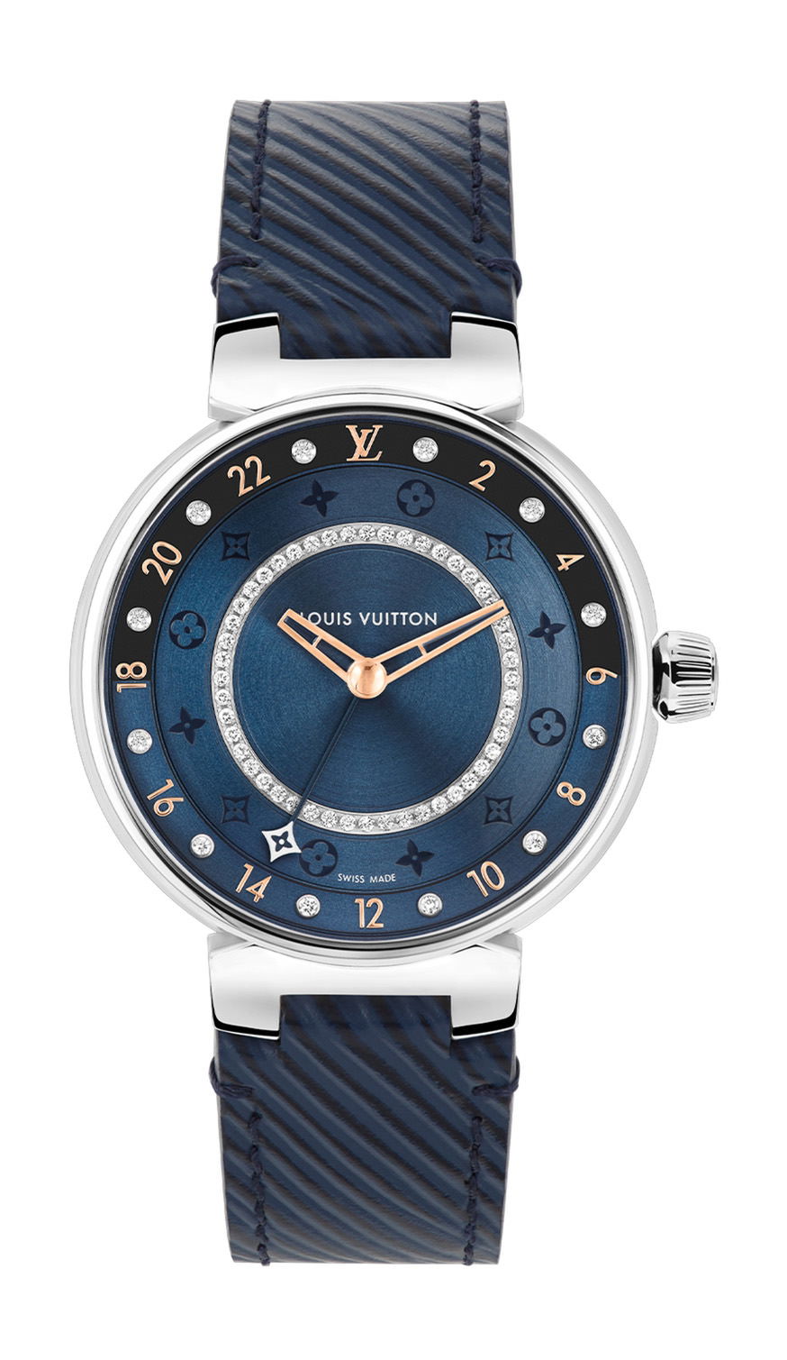 Louis Vuitton Tambour Moon Dual Time watch