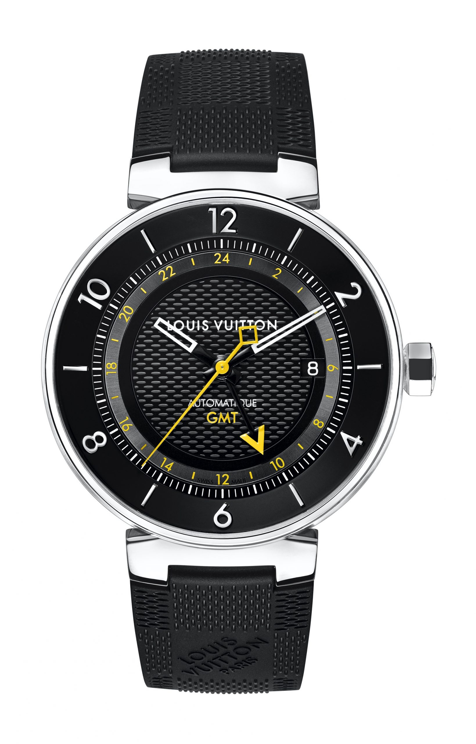 Louis Vuitton Tambour Moon GMT Black watch