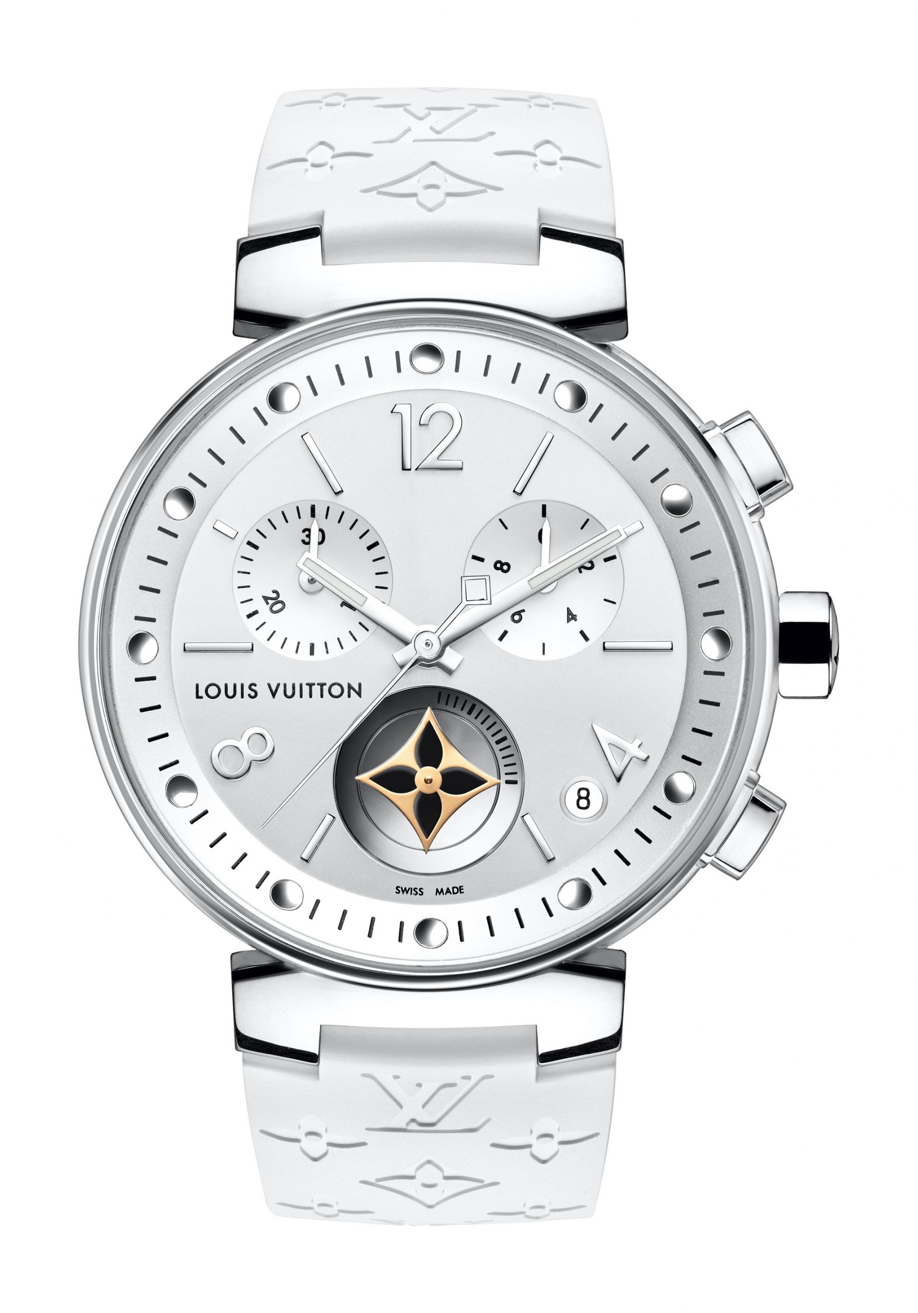 Louis Vuitton Tambour Moon Star Chronograph White watch