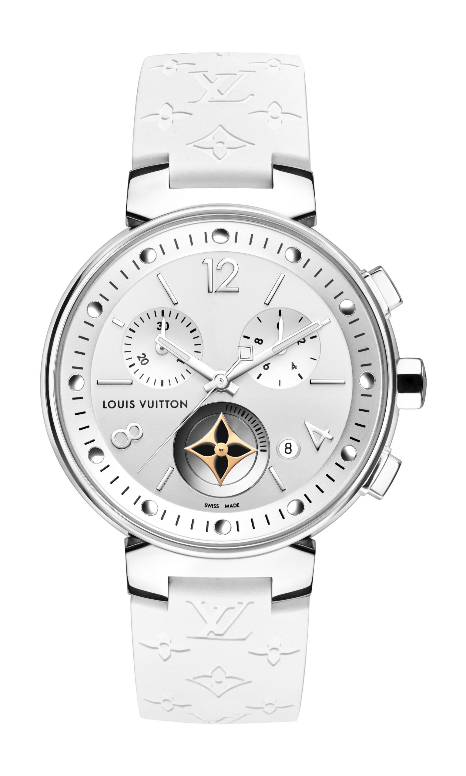 Louis Vuitton Tambour Moon Star Chronograph White watch