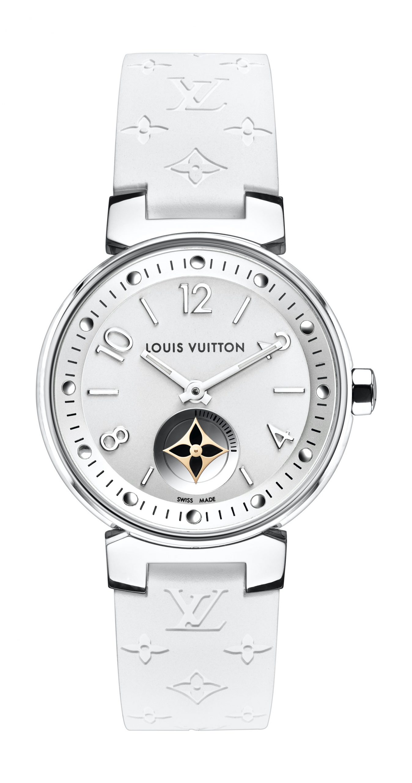 Louis Vuitton Tambour Moon Star Petite Seconde Blanche watch