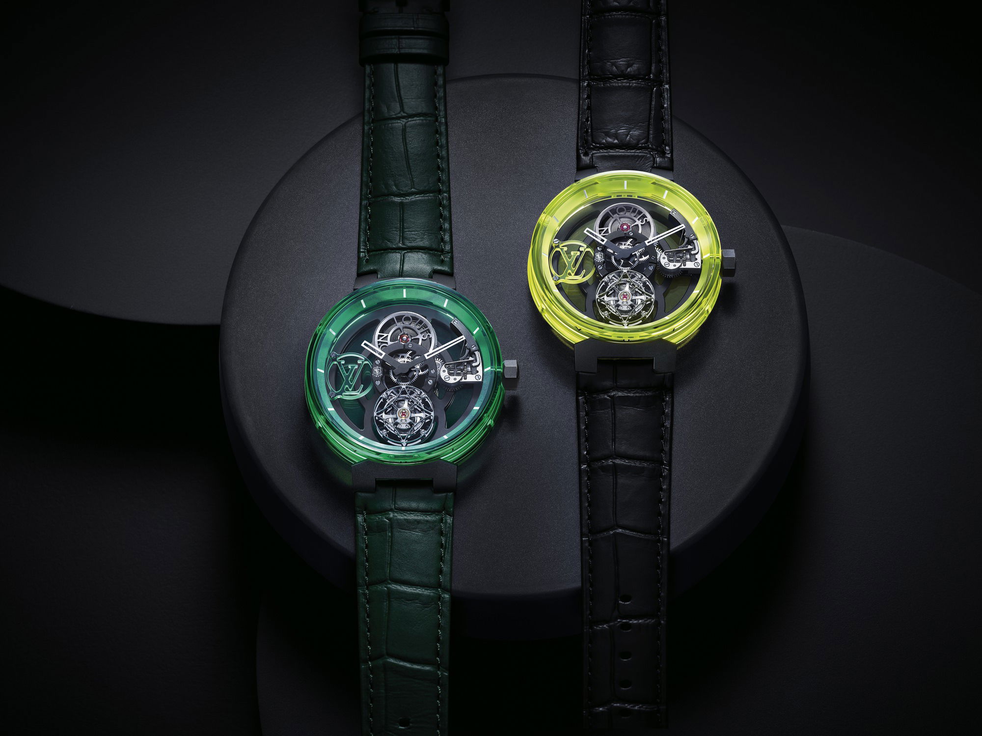 Louis Vuitton Tambour Moon Tourbillon Volant Poinçon de Genève - View 3