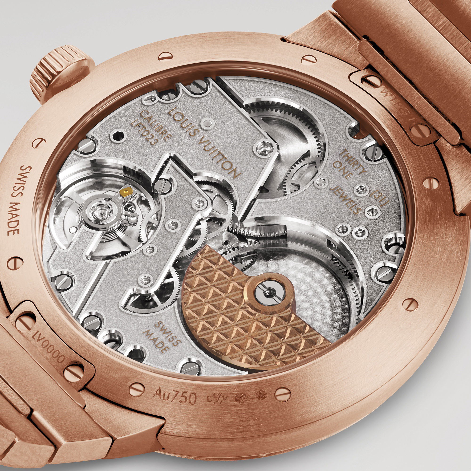 Louis Vuitton Tambour Rose Gold - View 2