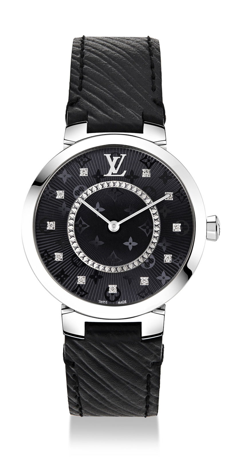 Louis Vuitton Tambour Slim Monogram watch