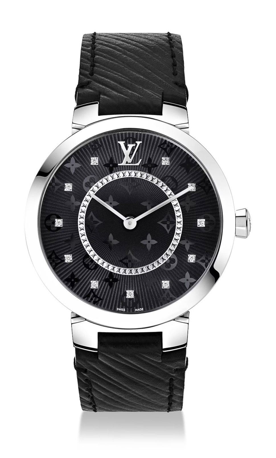 Louis Vuitton Tambour Slim Monogram watch