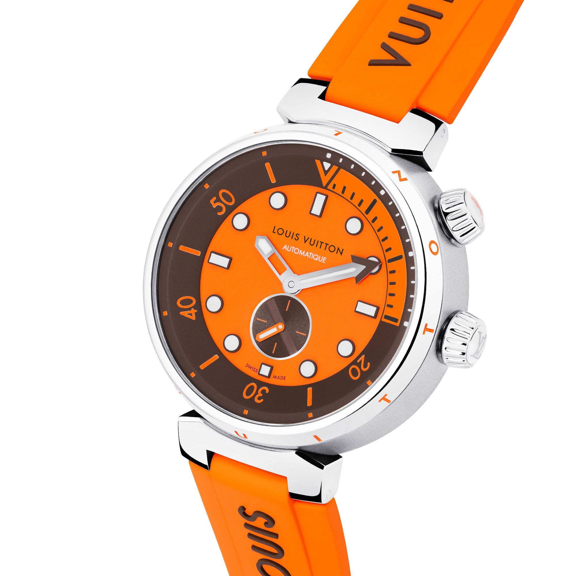 Louis Vuitton Tambour Street Diver Burning Rock - View 3