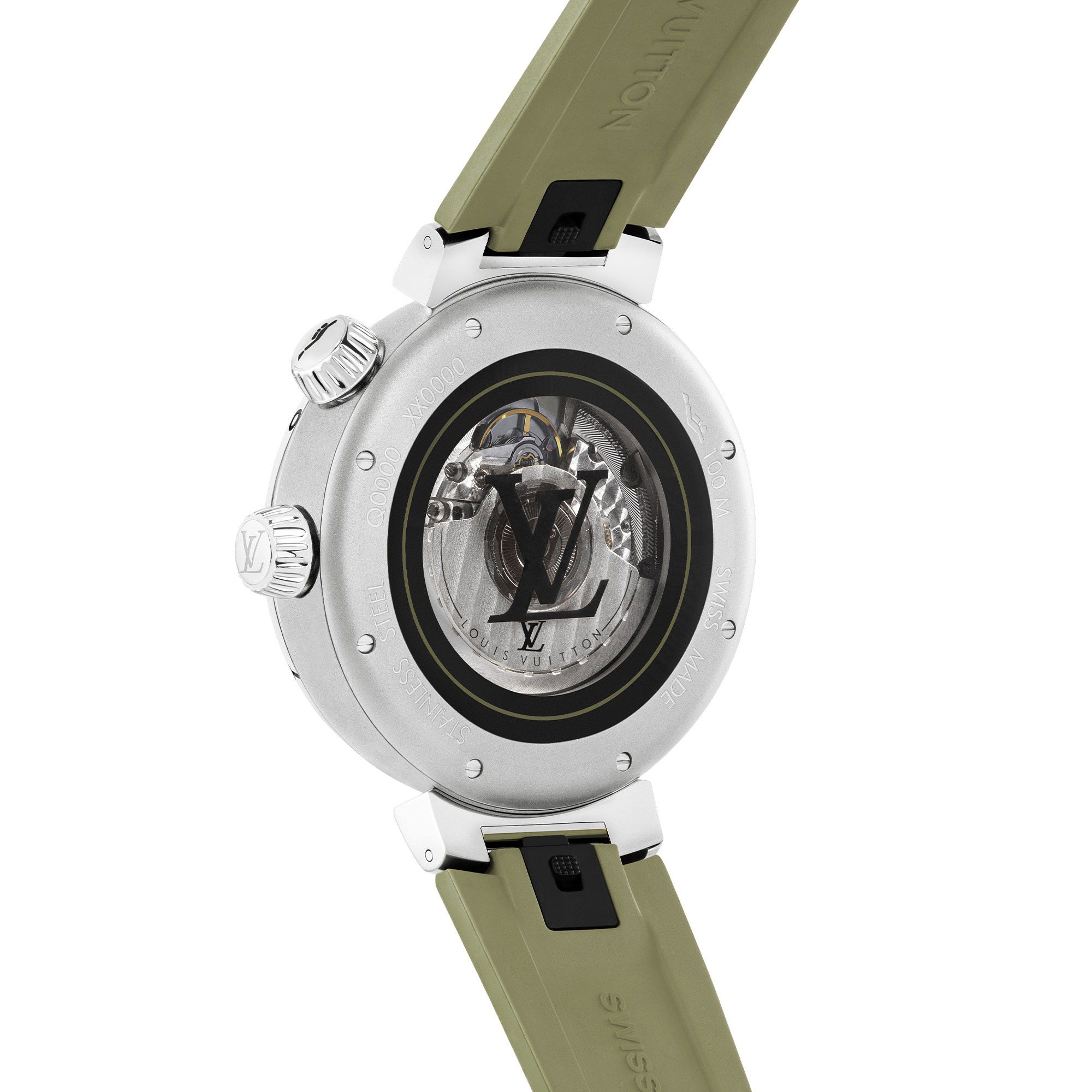 Louis Vuitton Tambour Street Diver Urban Green - View 3