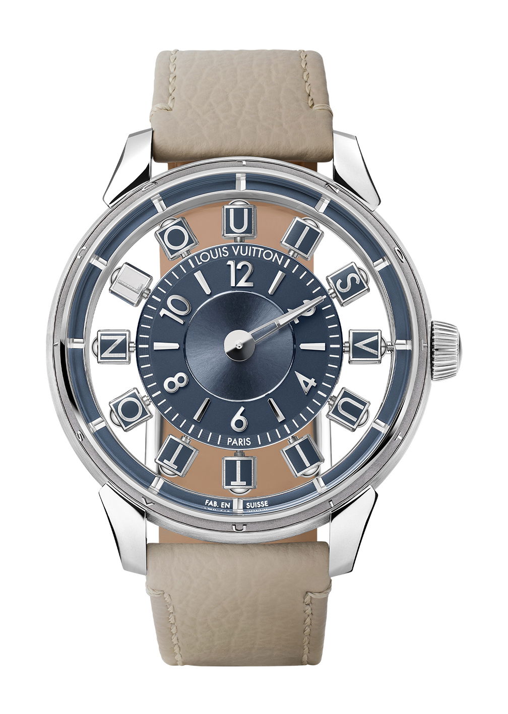 Louis Vuitton Tambour Taiko Spin Time AIr watch