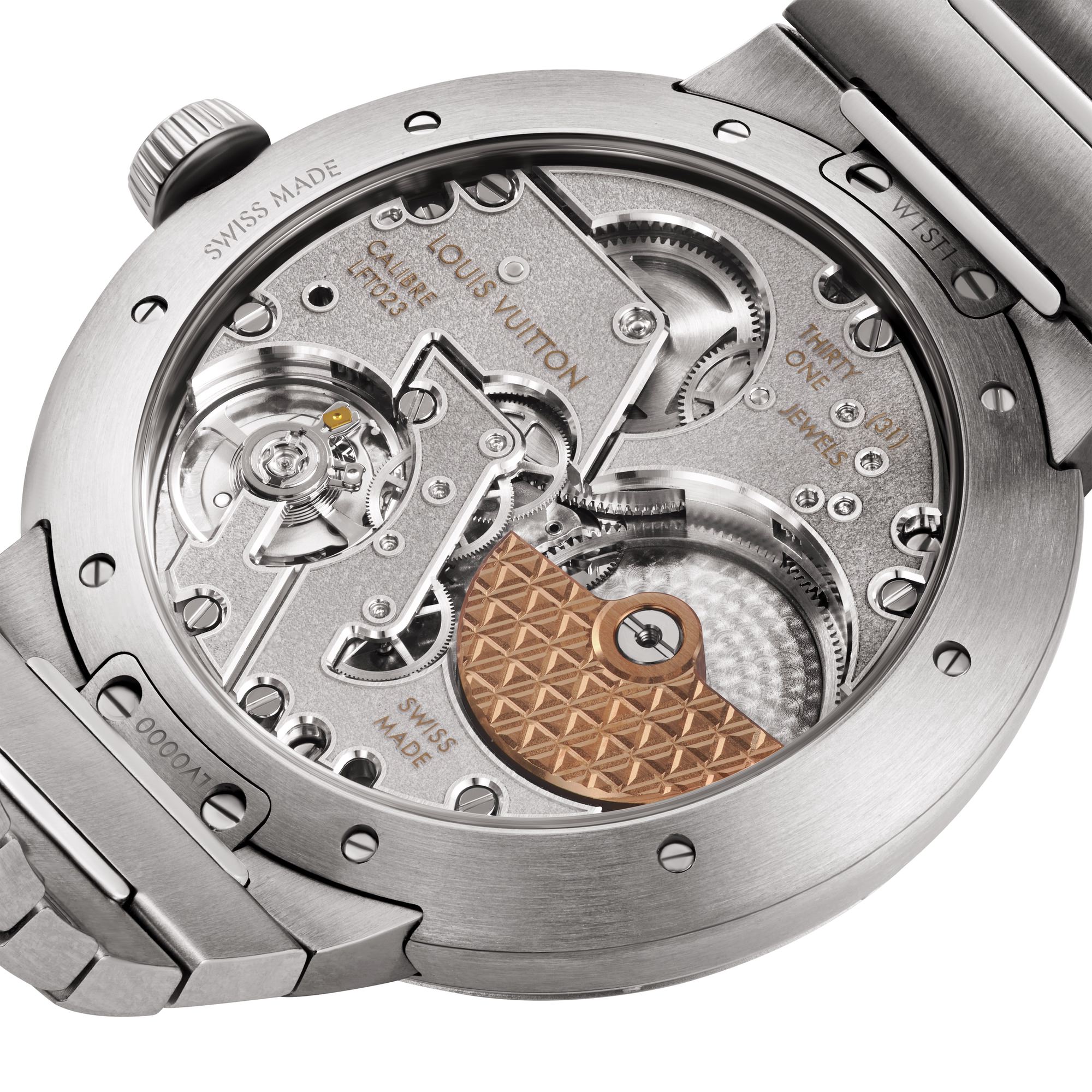 Louis Vuitton Tambour Steel - View 2