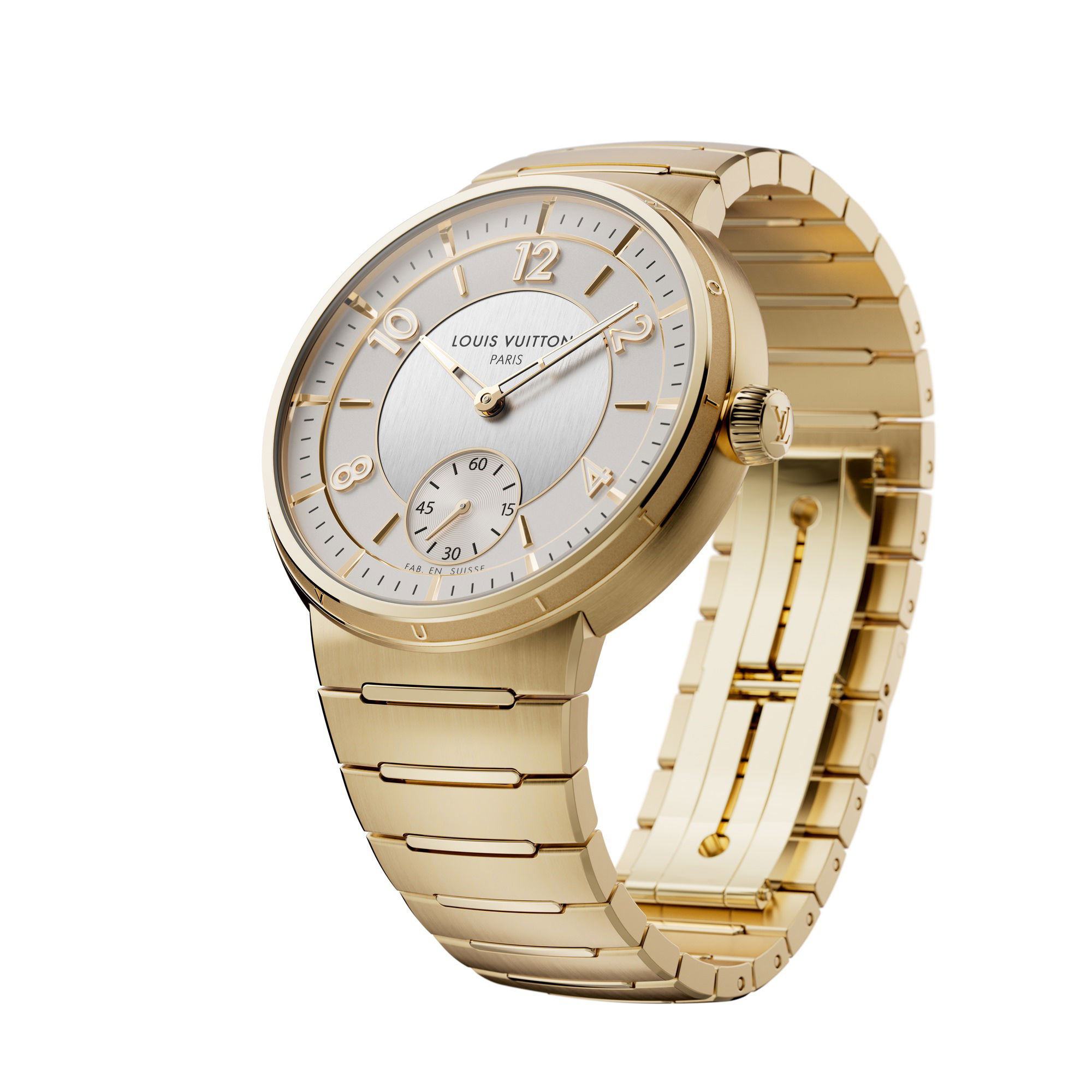 Louis Vuitton Tambour Yellow Gold - View 3