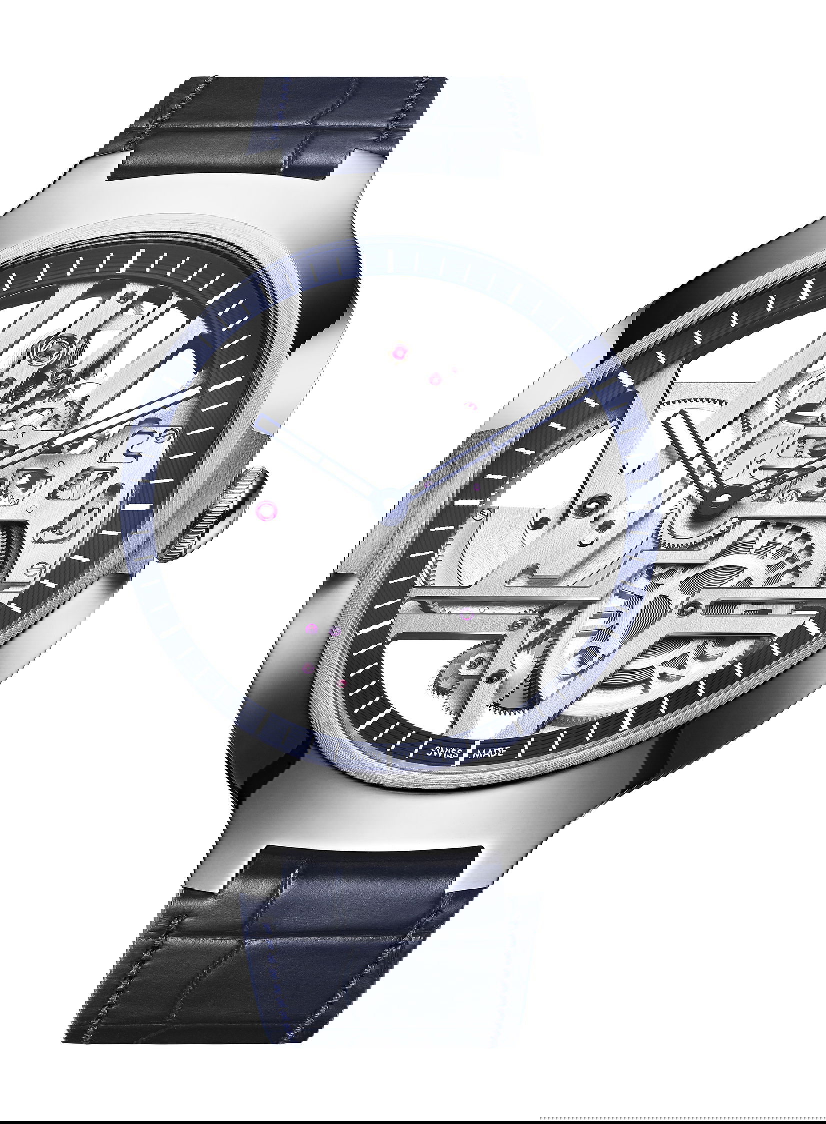 Louis Vuitton Voyager Skeleton watch