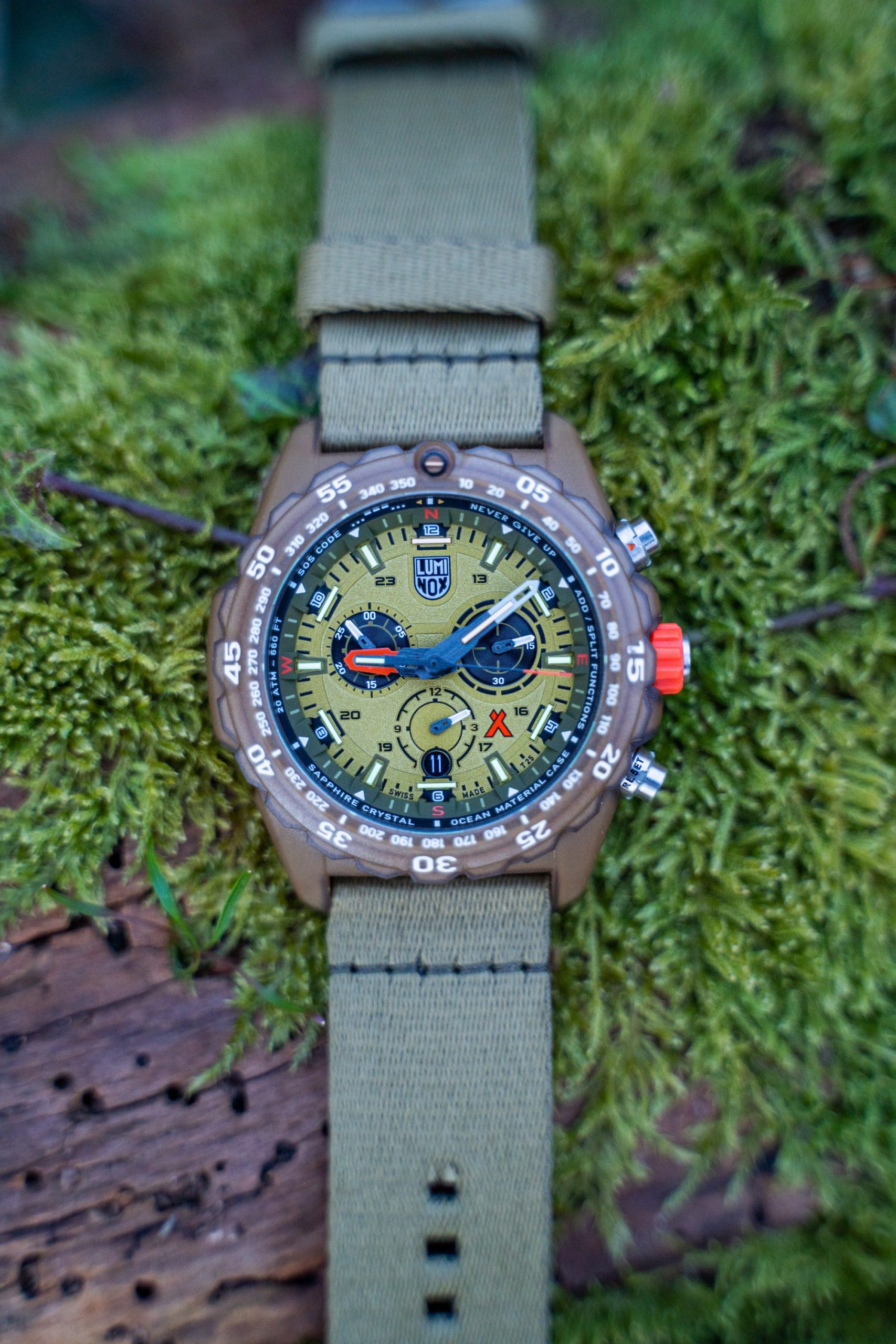 Luminox Bear Grylls Survival Master #tide Chronograph 3740 ECO - View 3