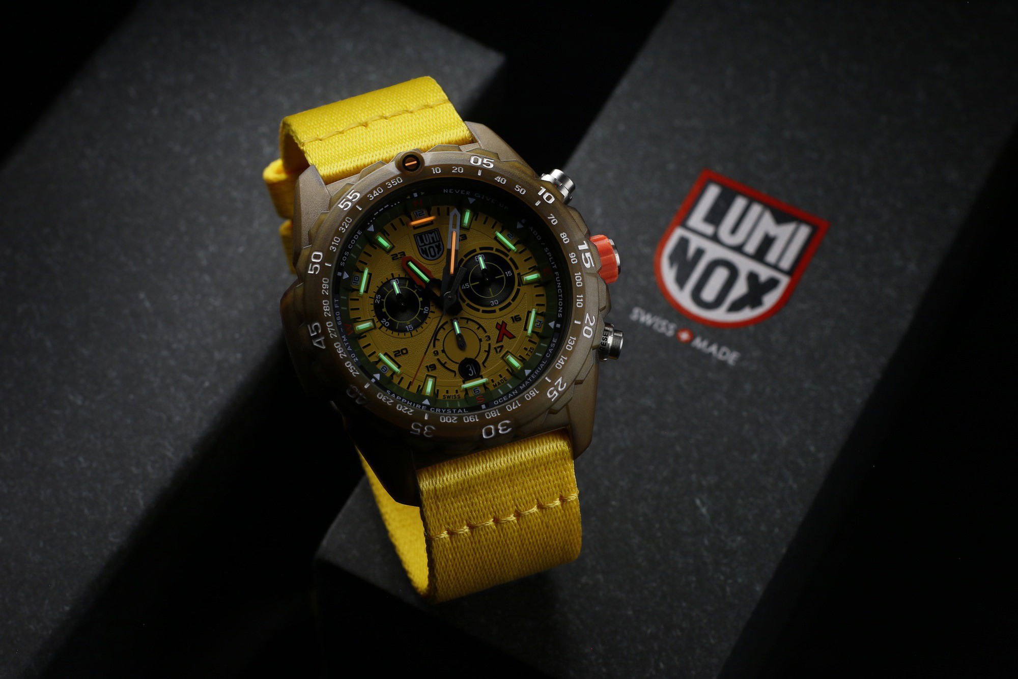 Luminox Bear Grylls Survival Master #tide Chronograph 3740 ECO - View 2