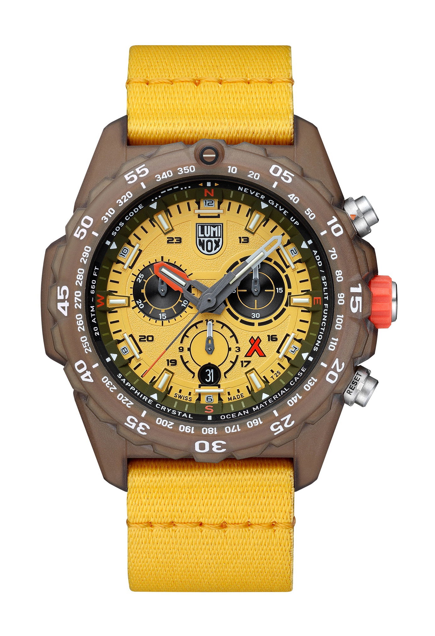 Luminox Bear Grylls Survival Master #tide Chronograph 3740 ECO watch