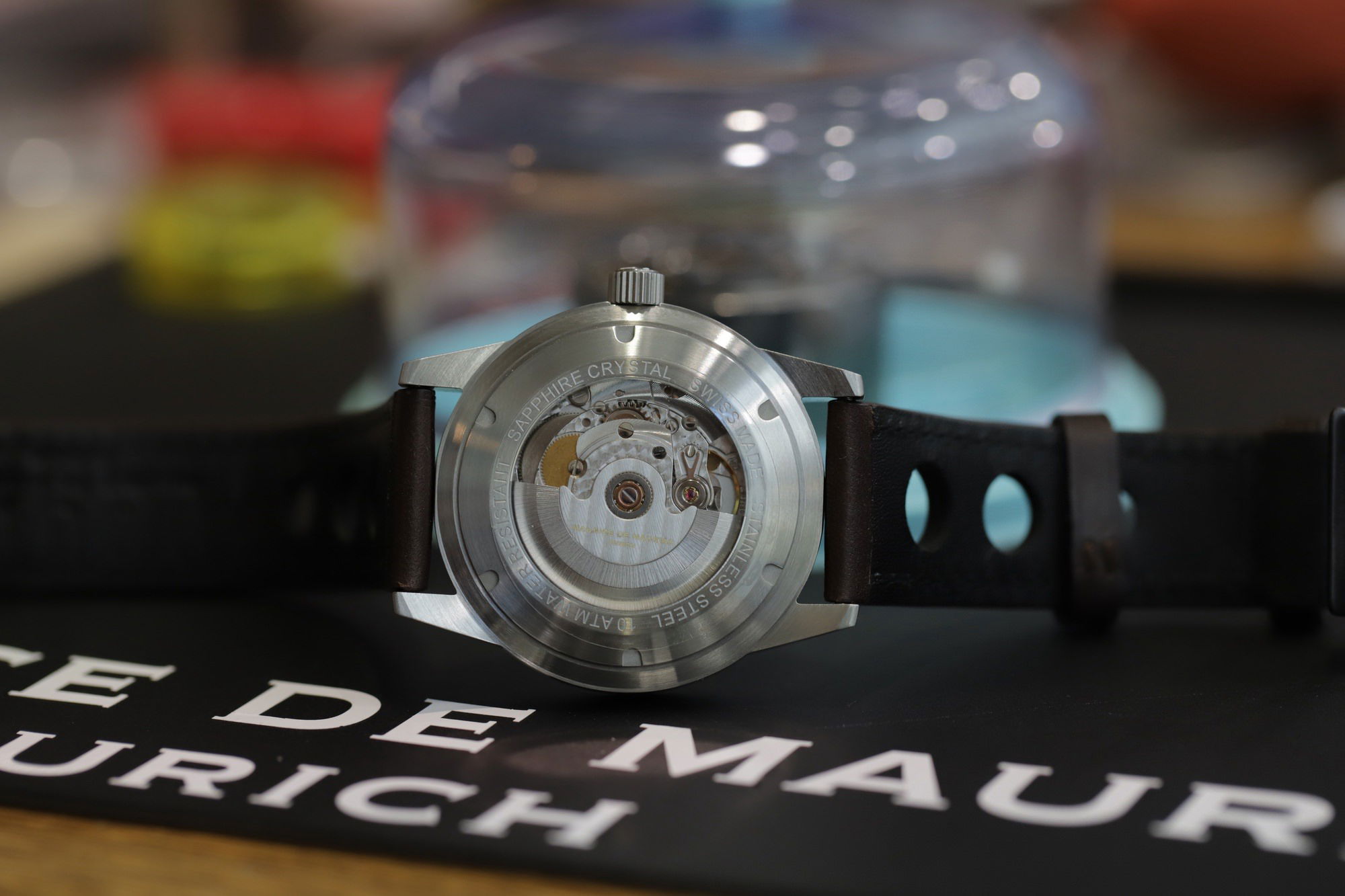 Maurice de Mauriac Automatic Date “Züri Date” Blue - View 3