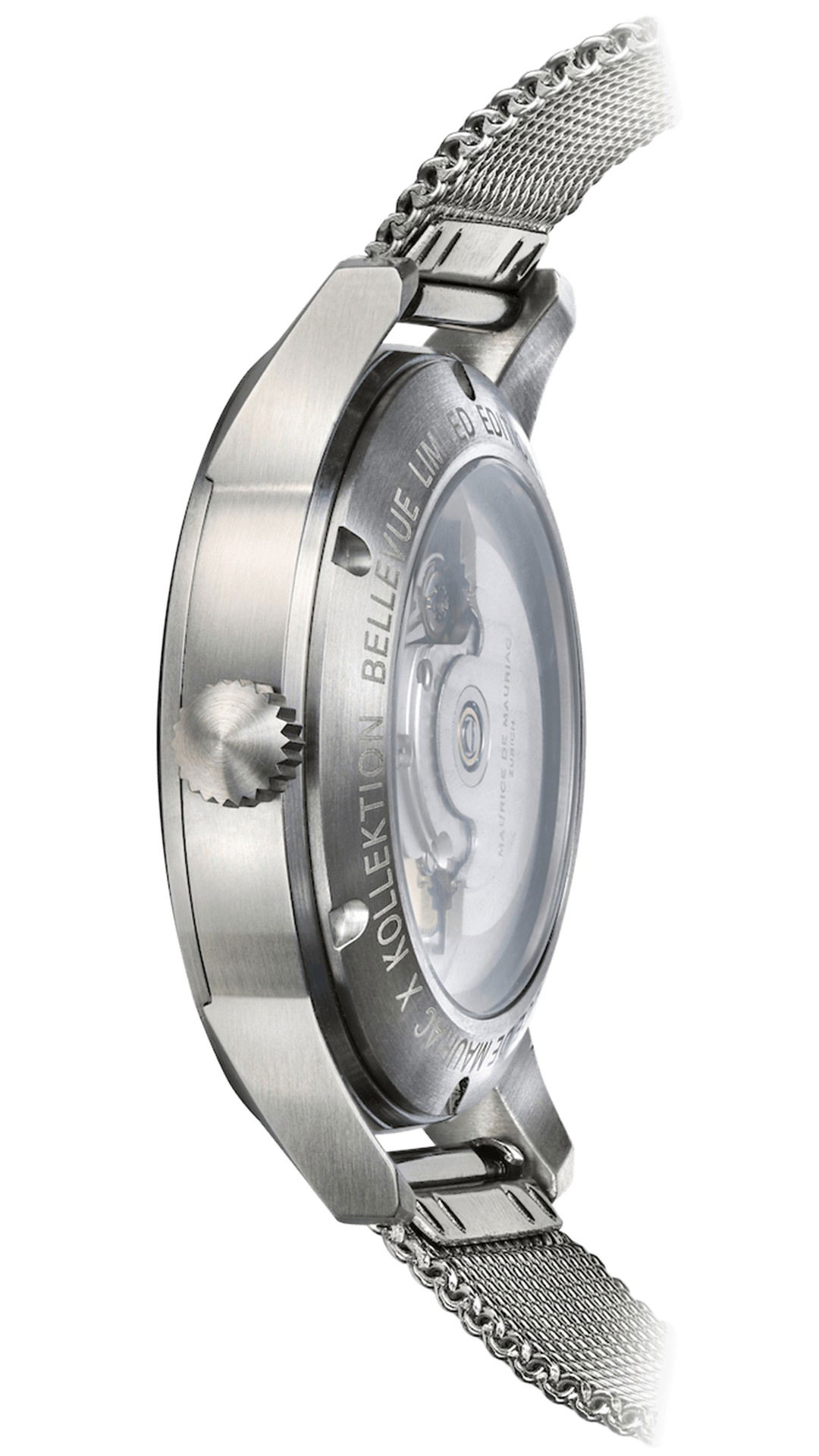 Maurice de Mauriac Automatic Date “Züri Date” Red - View 2