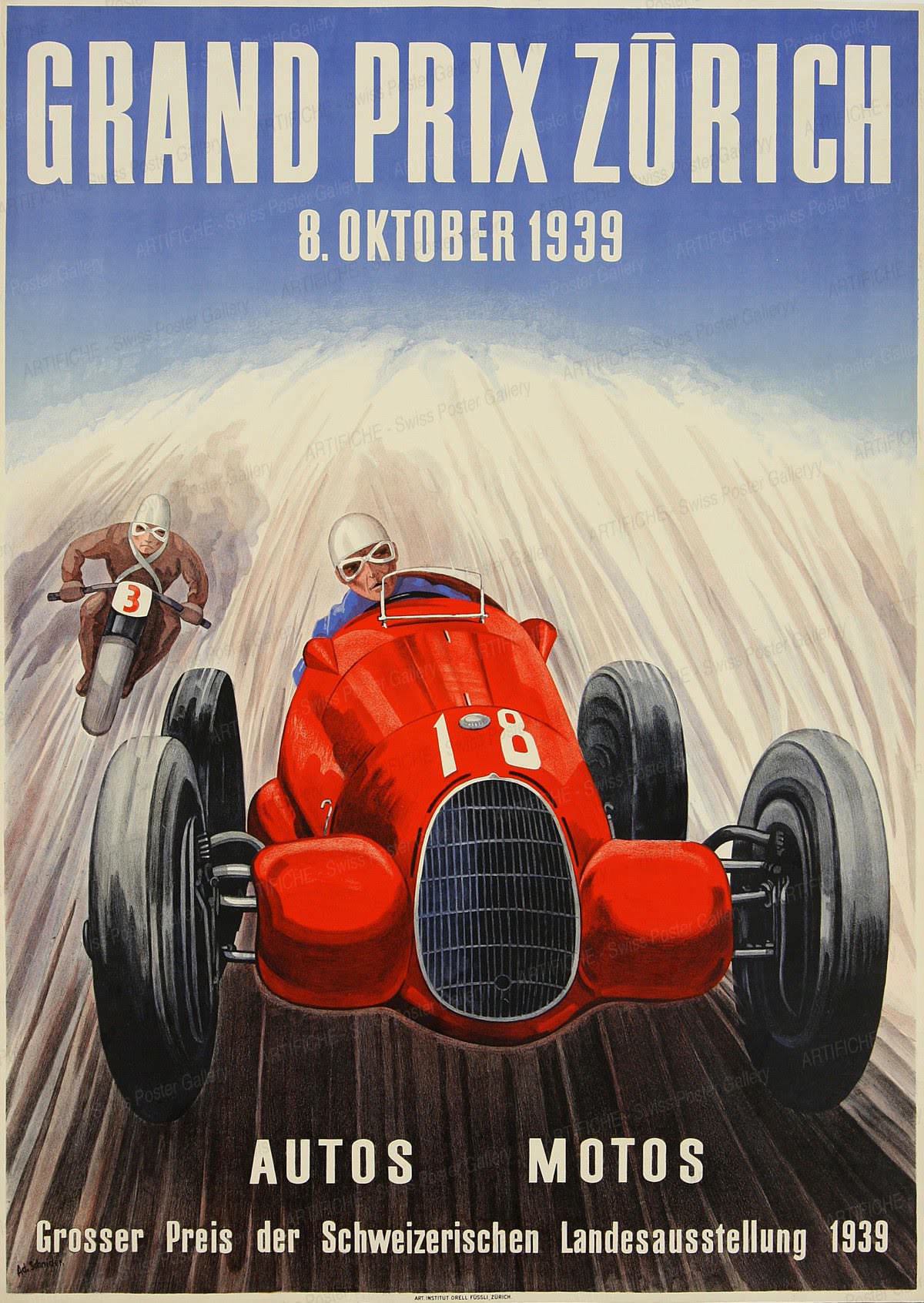 Maurice de Mauriac Chrono Modern Grand Prix Zurich - View 2
