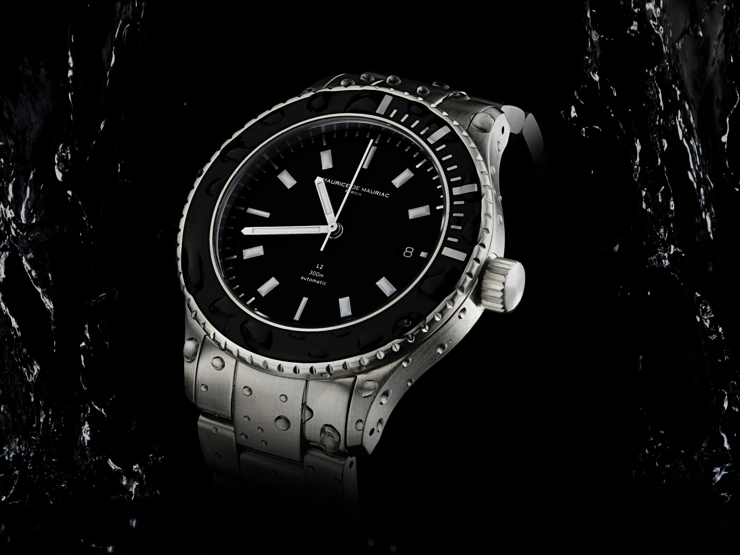 Maurice de Mauriac L2 Stainless Steel Bracelet - View 2