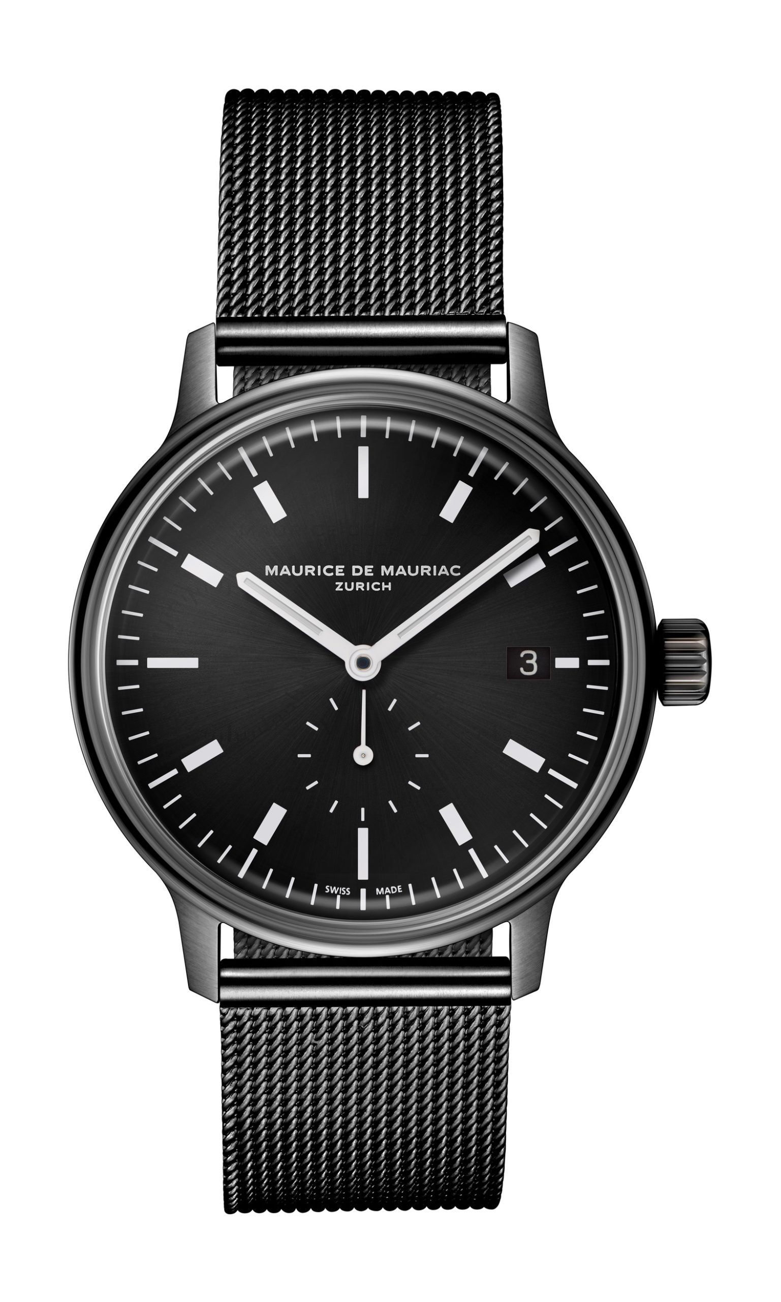 Maurice de Mauriac L3 Small Seconds Black watch