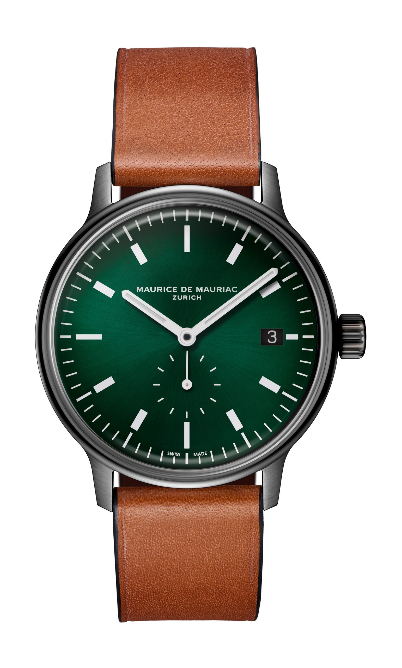 Maurice de Mauriac L3 Small Seconds Spheric Green watch