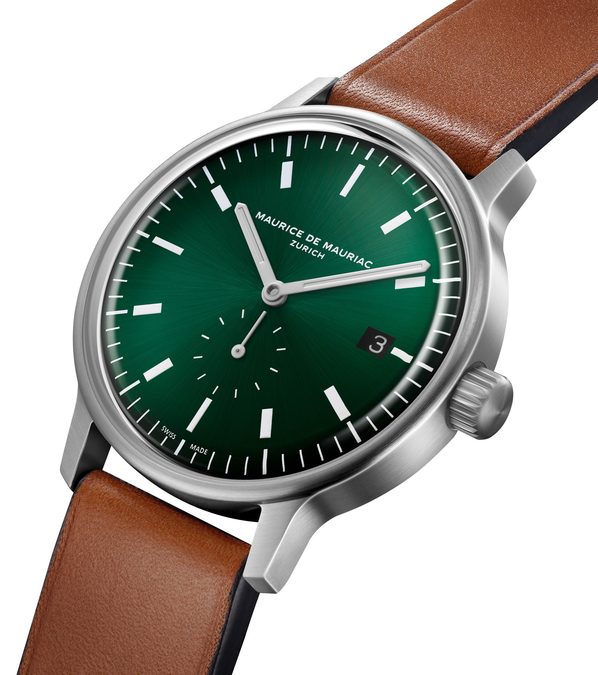 Maurice de Mauriac L3 Small Seconds Spheric Green - View 2