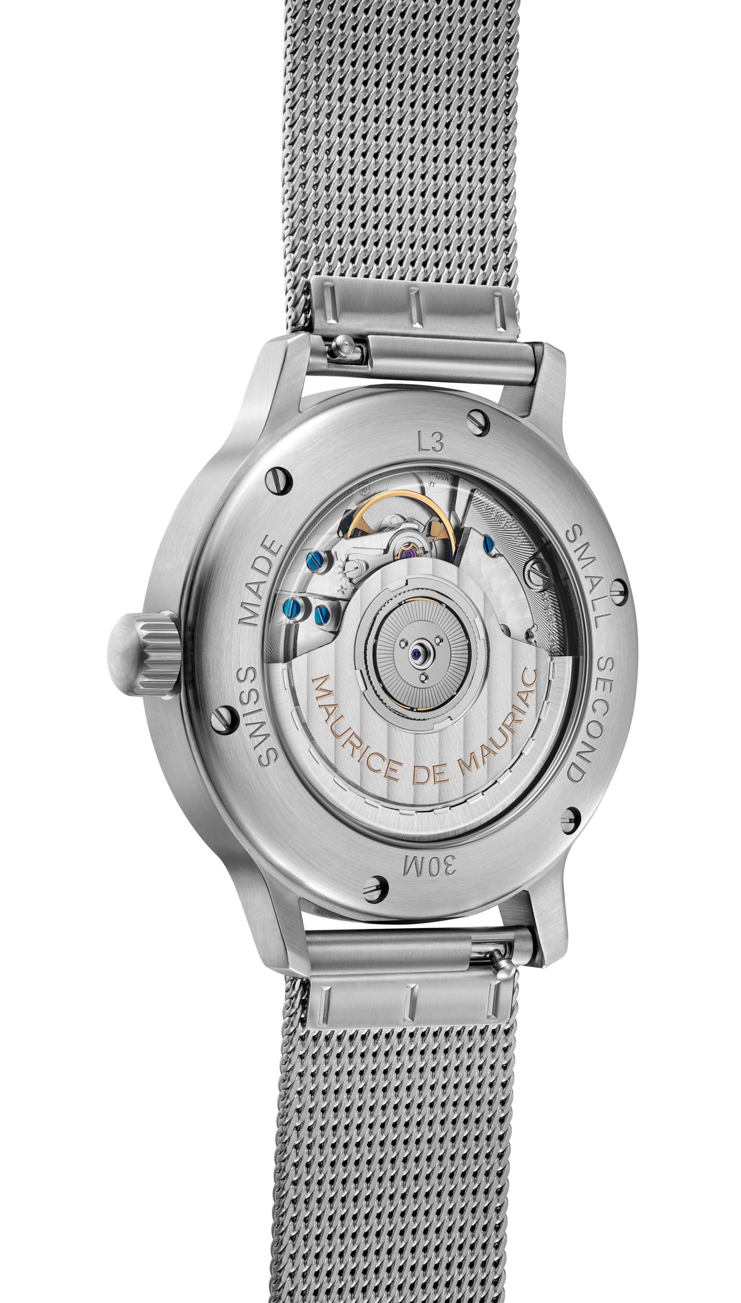 Maurice de Mauriac L3 Small Seconds White - View 2
