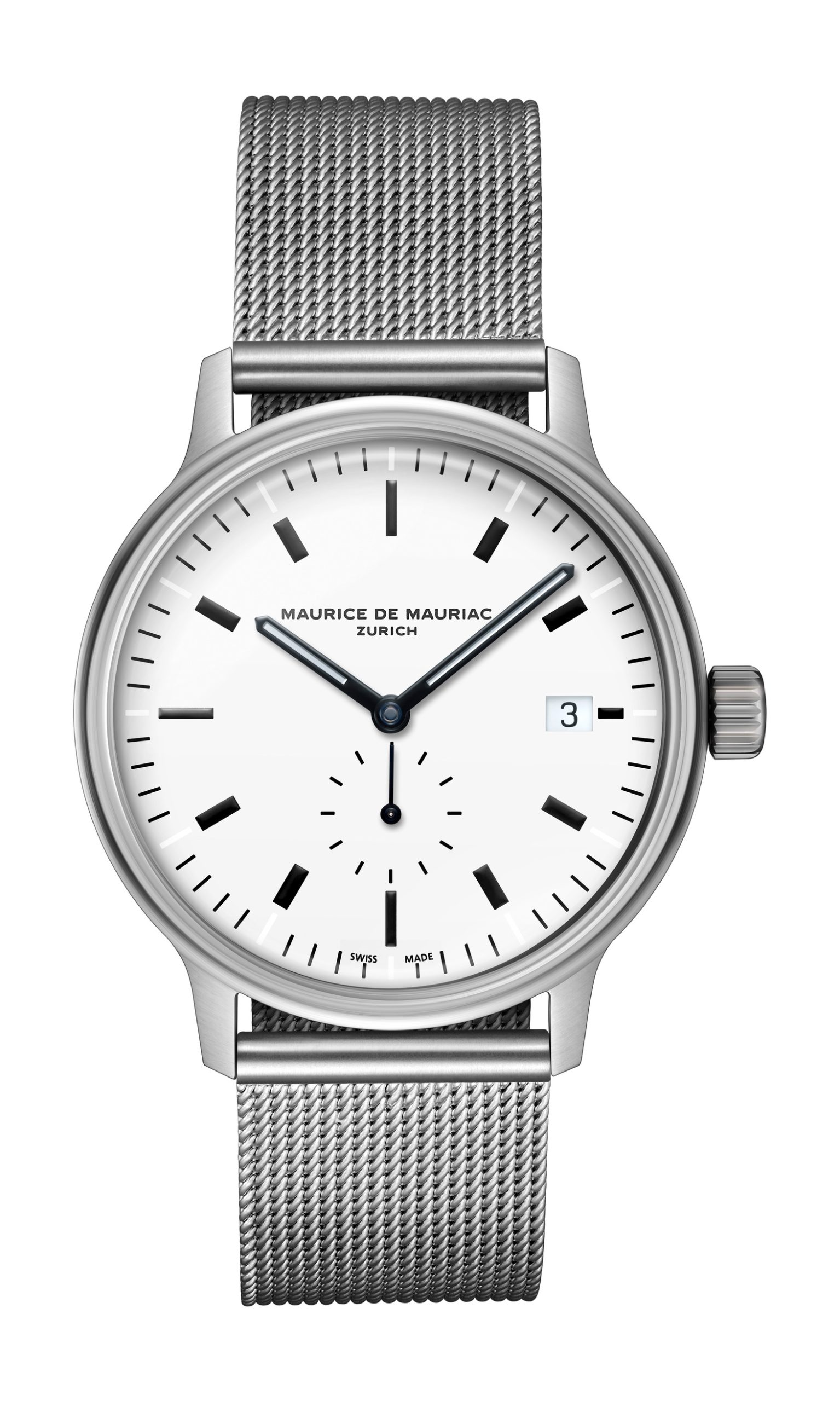 Maurice de Mauriac L3 Small Seconds White watch