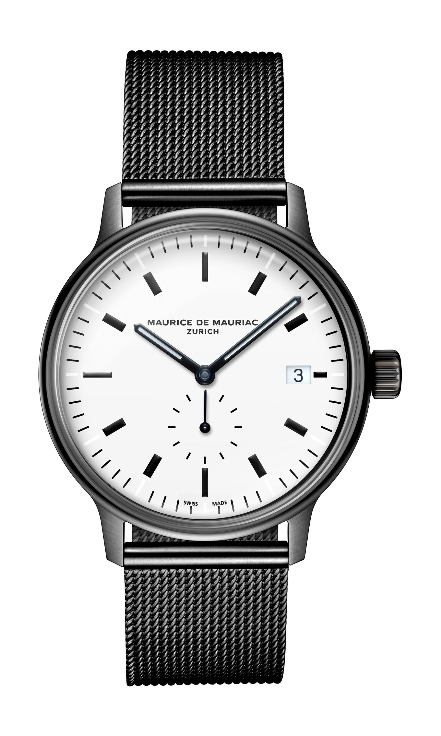 Maurice de Mauriac L3 Small Seconds White watch