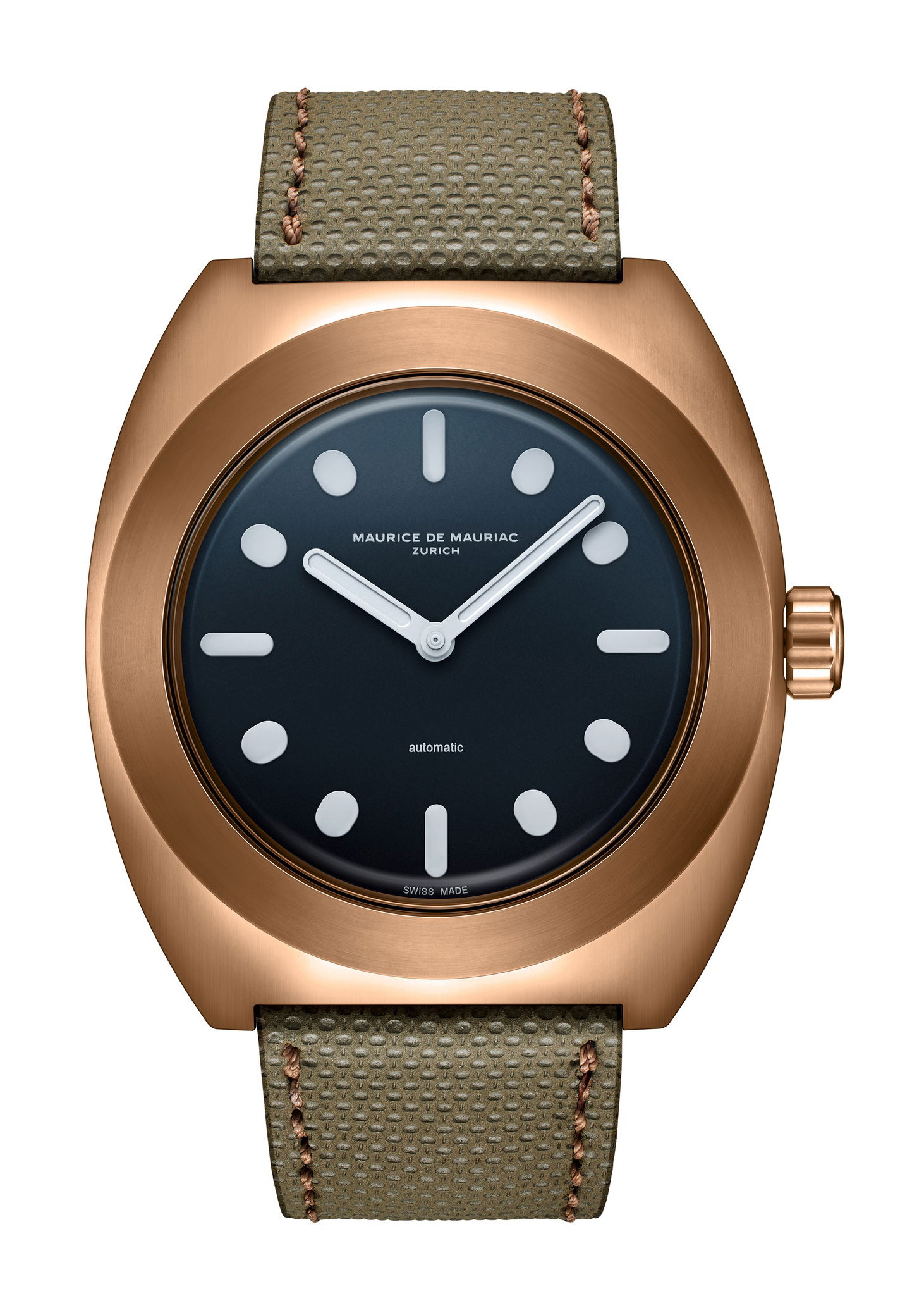 Maurice de Mauriac Pillow Watch Bronze watch