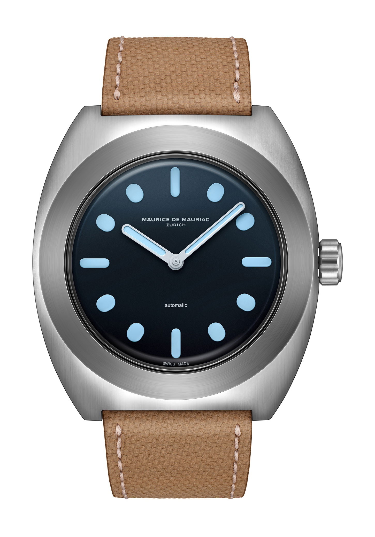 Maurice de Mauriac Pillow Watch Titanium watch