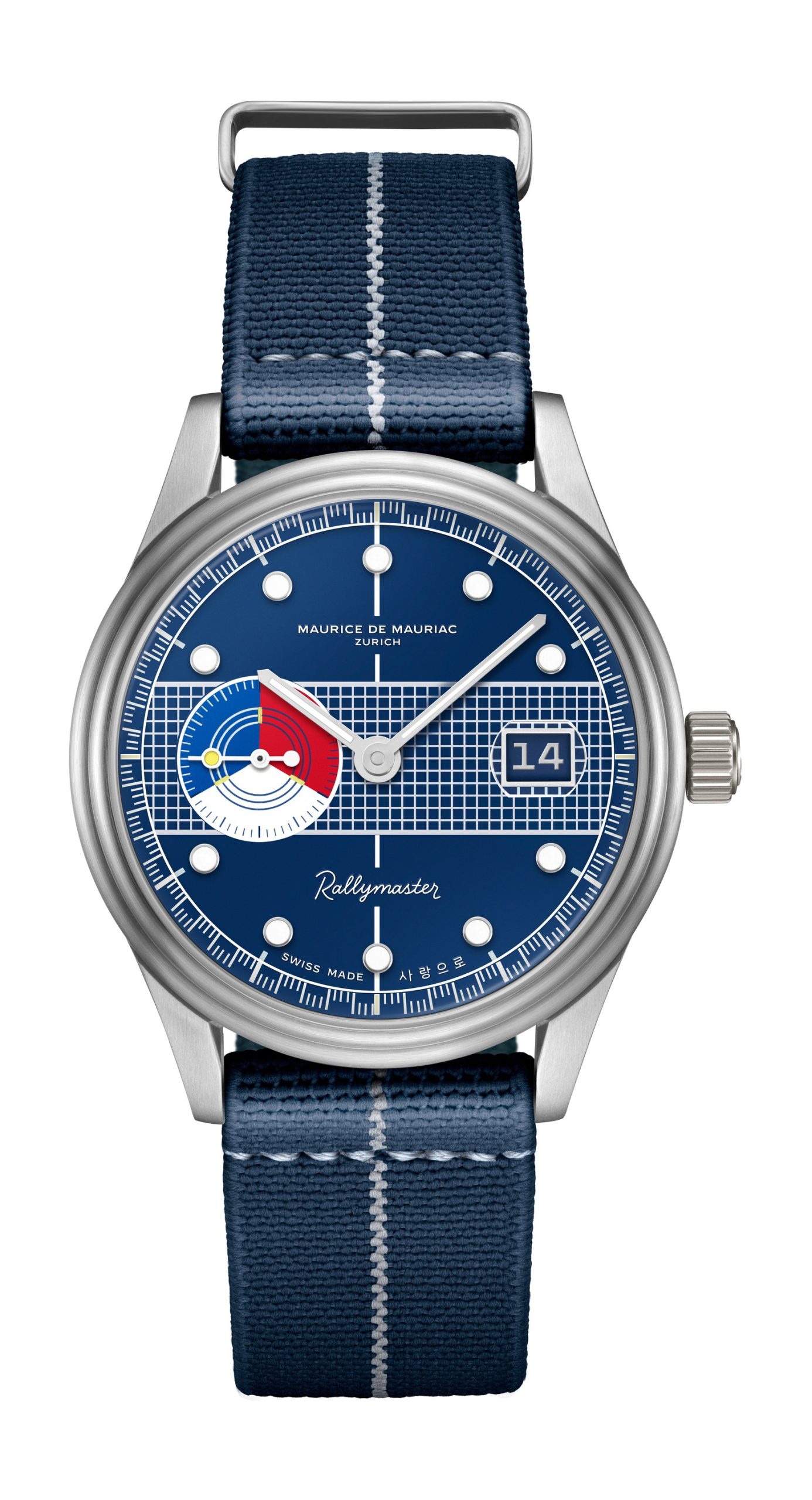 Maurice de Mauriac Rallymaster Korea Open watch