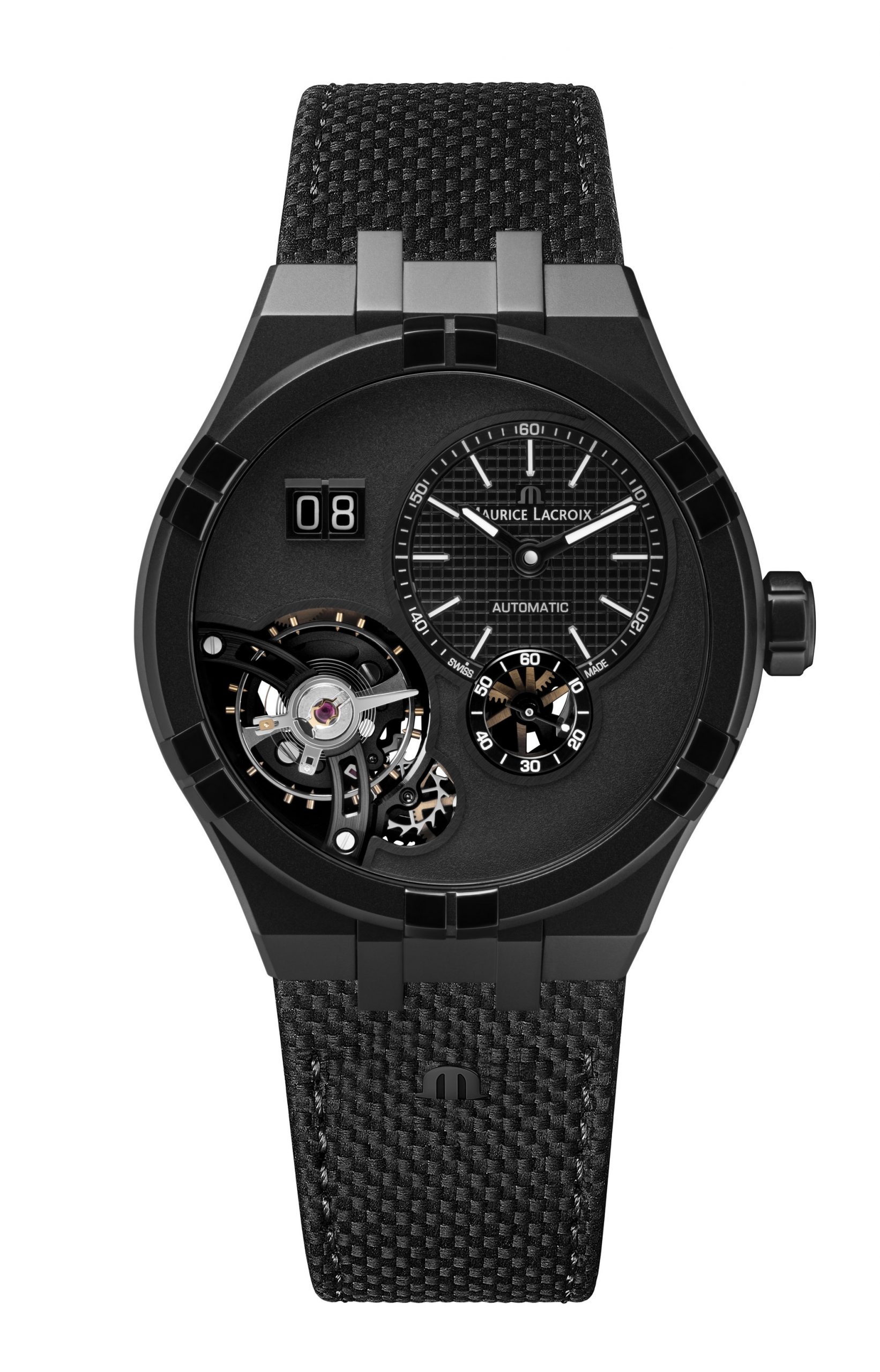 Maurice Lacroix Aikon Master Grand Date Black - View 3