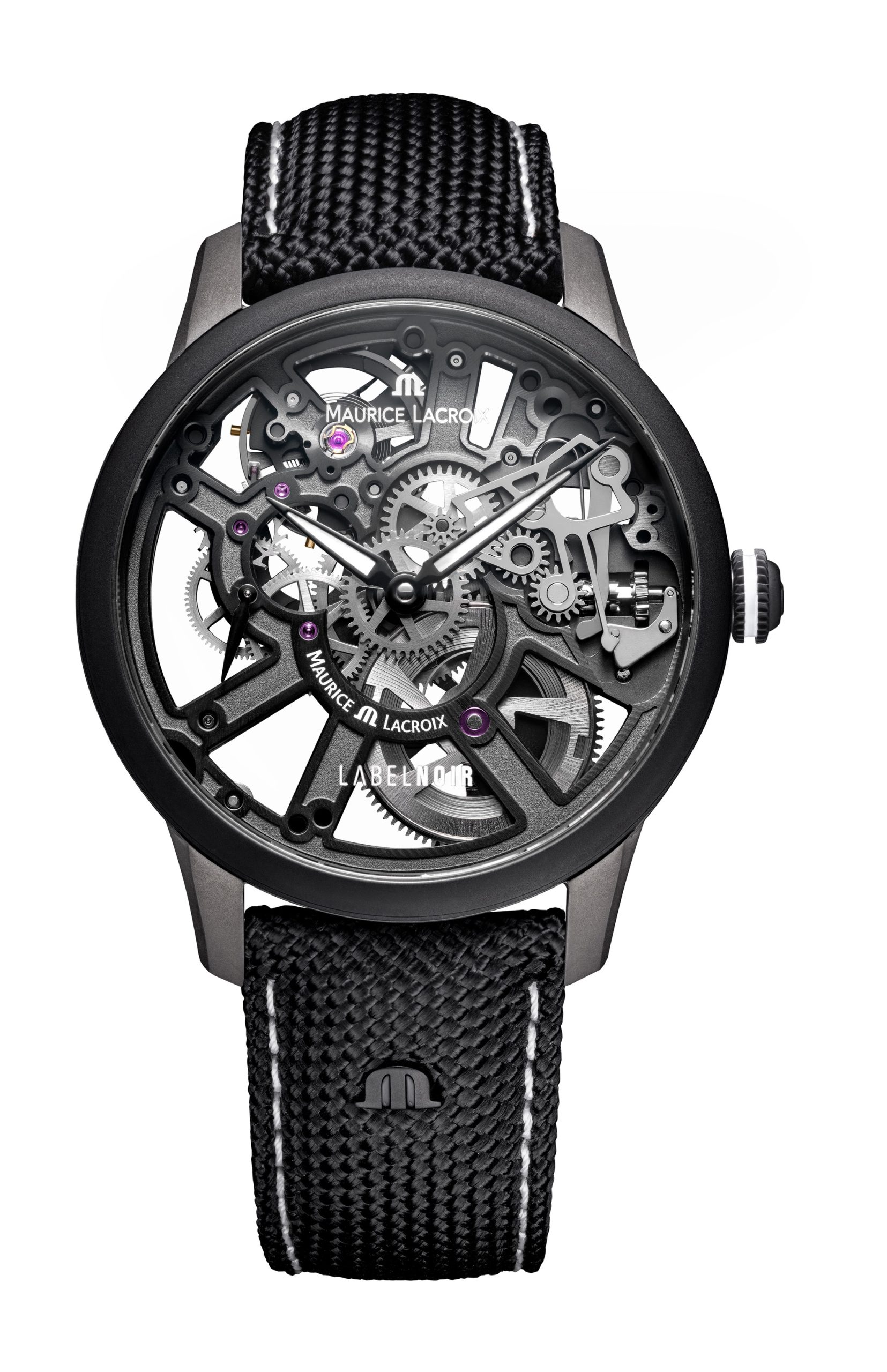 Maurice Lacroix Masterpiece Skeleton Label Noir watch