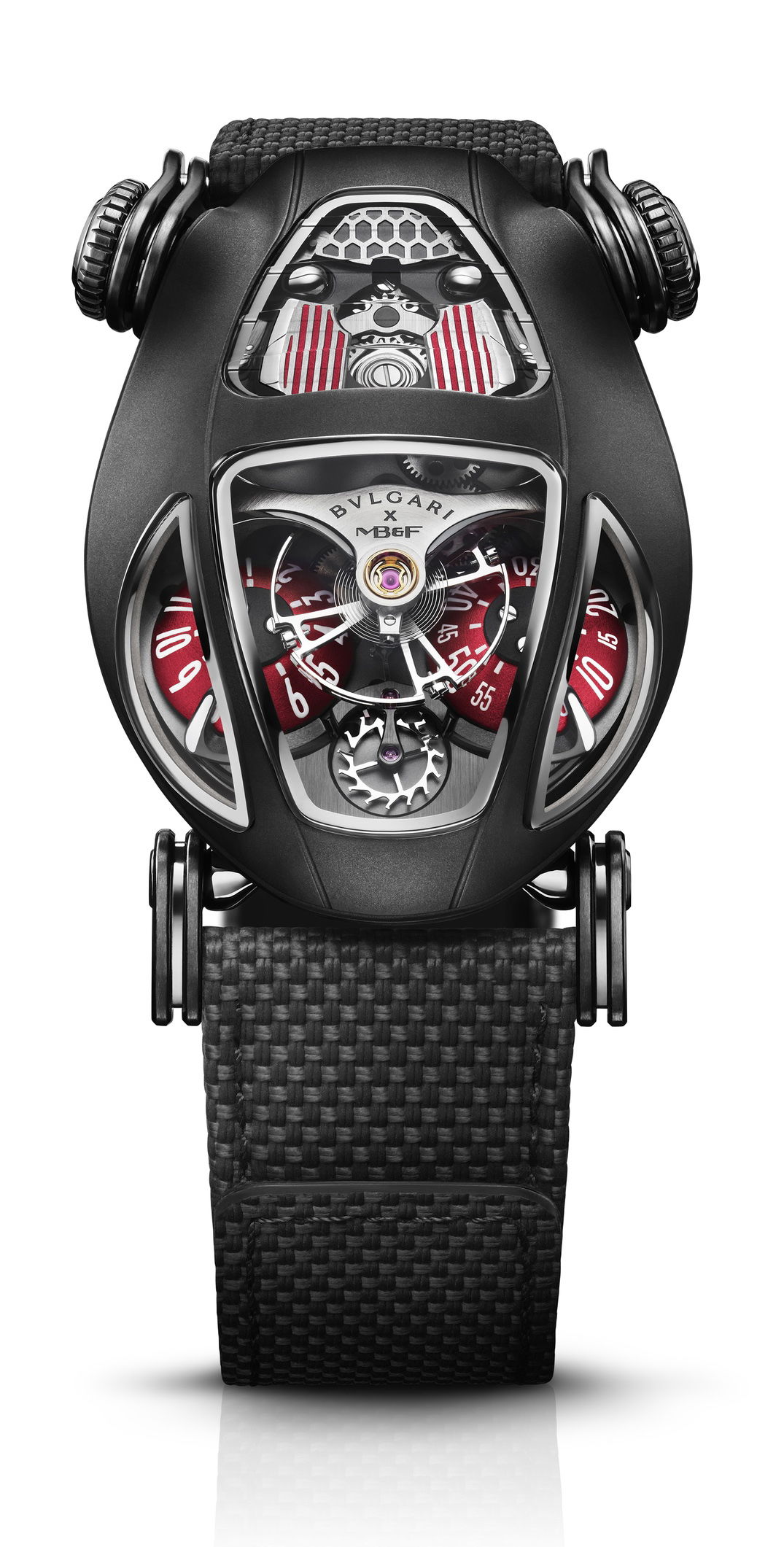 MB&F Bvlgari x MB&F Serpenti Steel watch