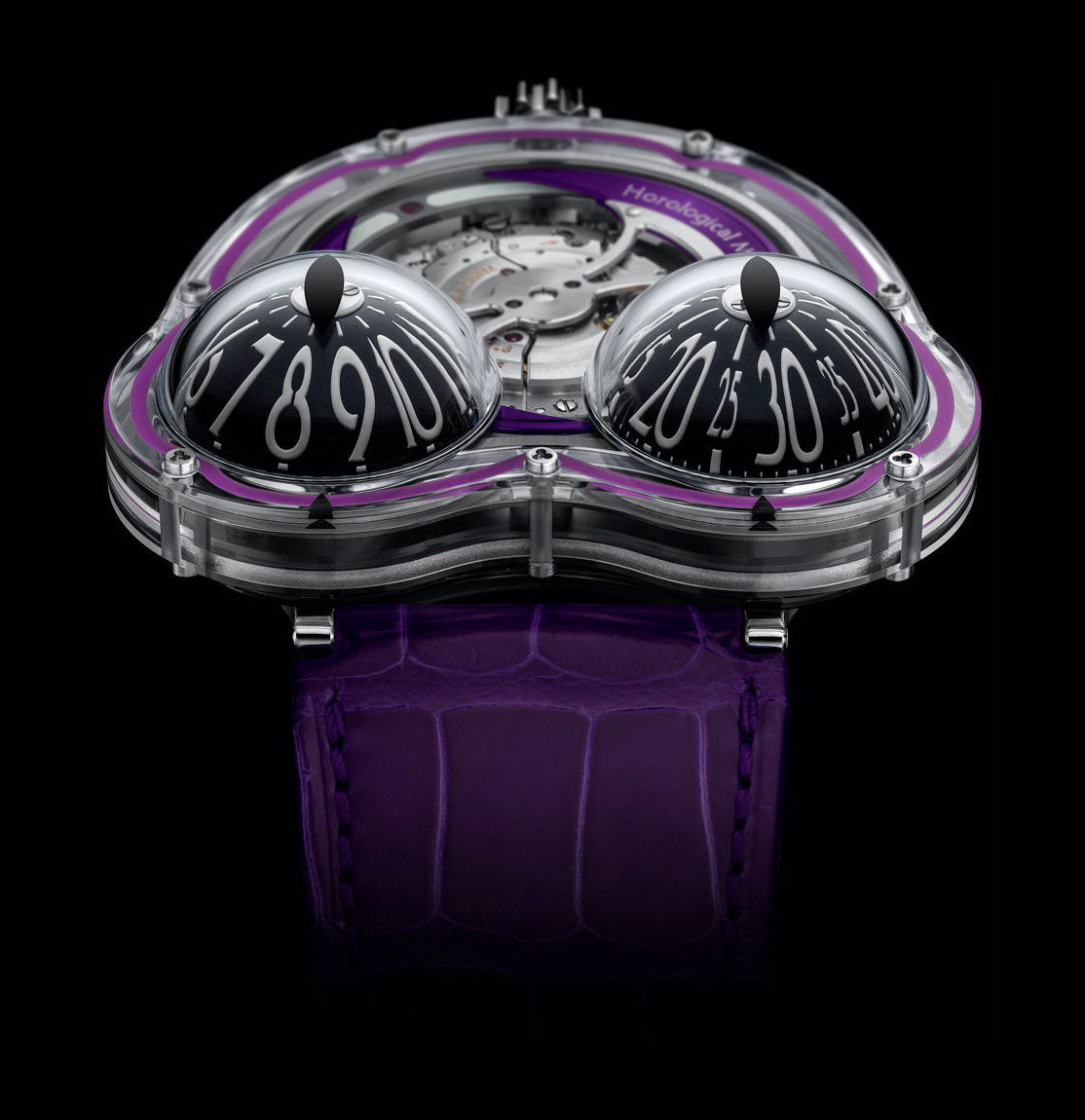 MB&F HM3 Frog X Purple watch