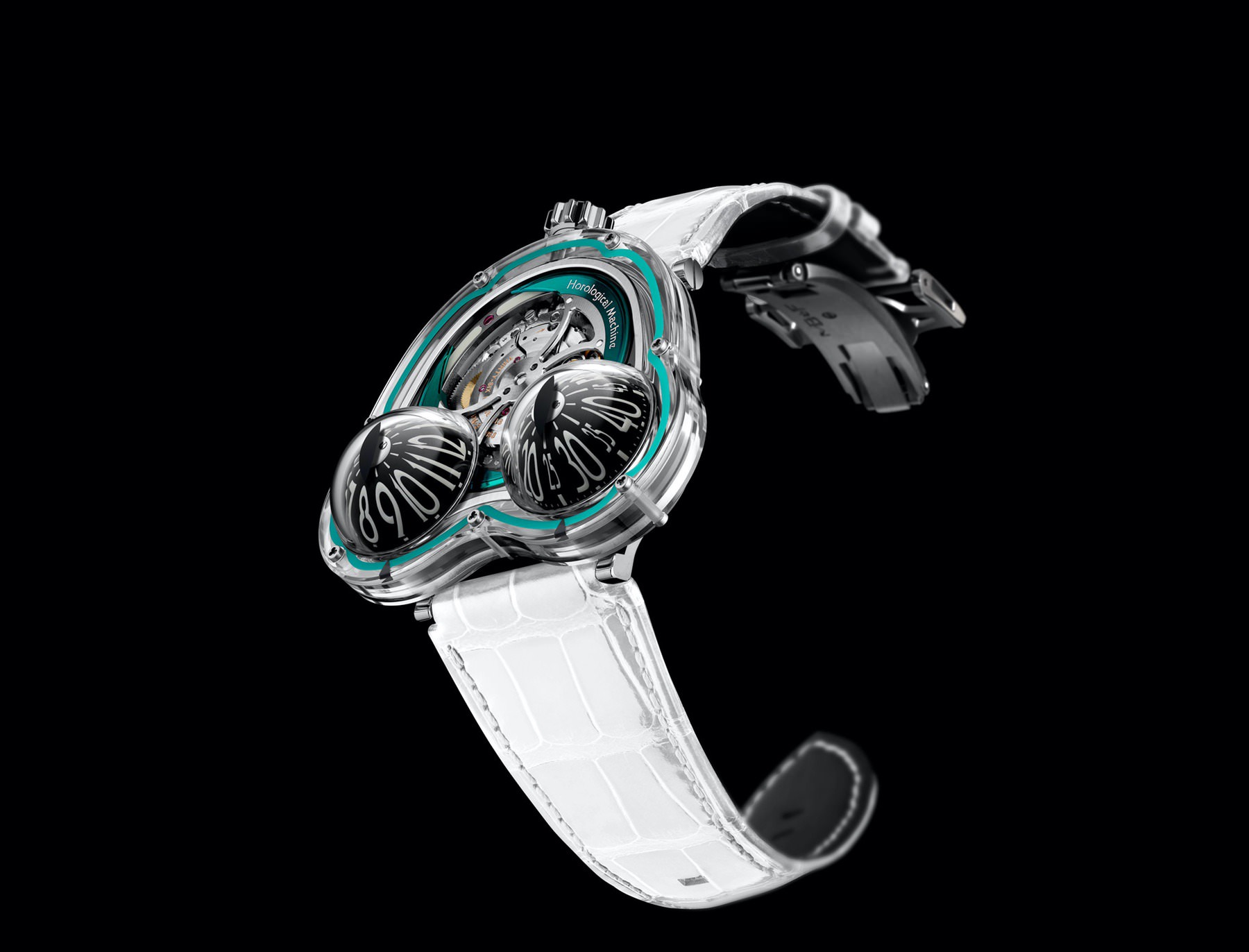 MB&F HM3 Frog X Turquoise - View 2