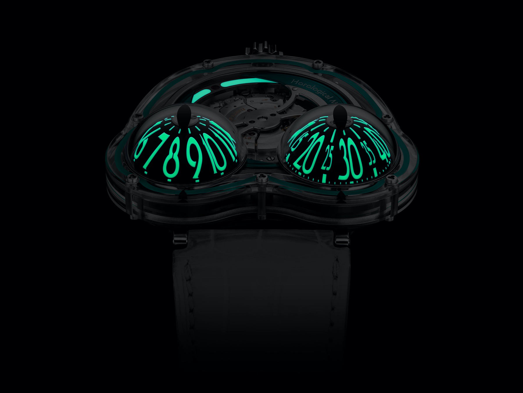 MB&F HM3 Frog X Turquoise - View 3