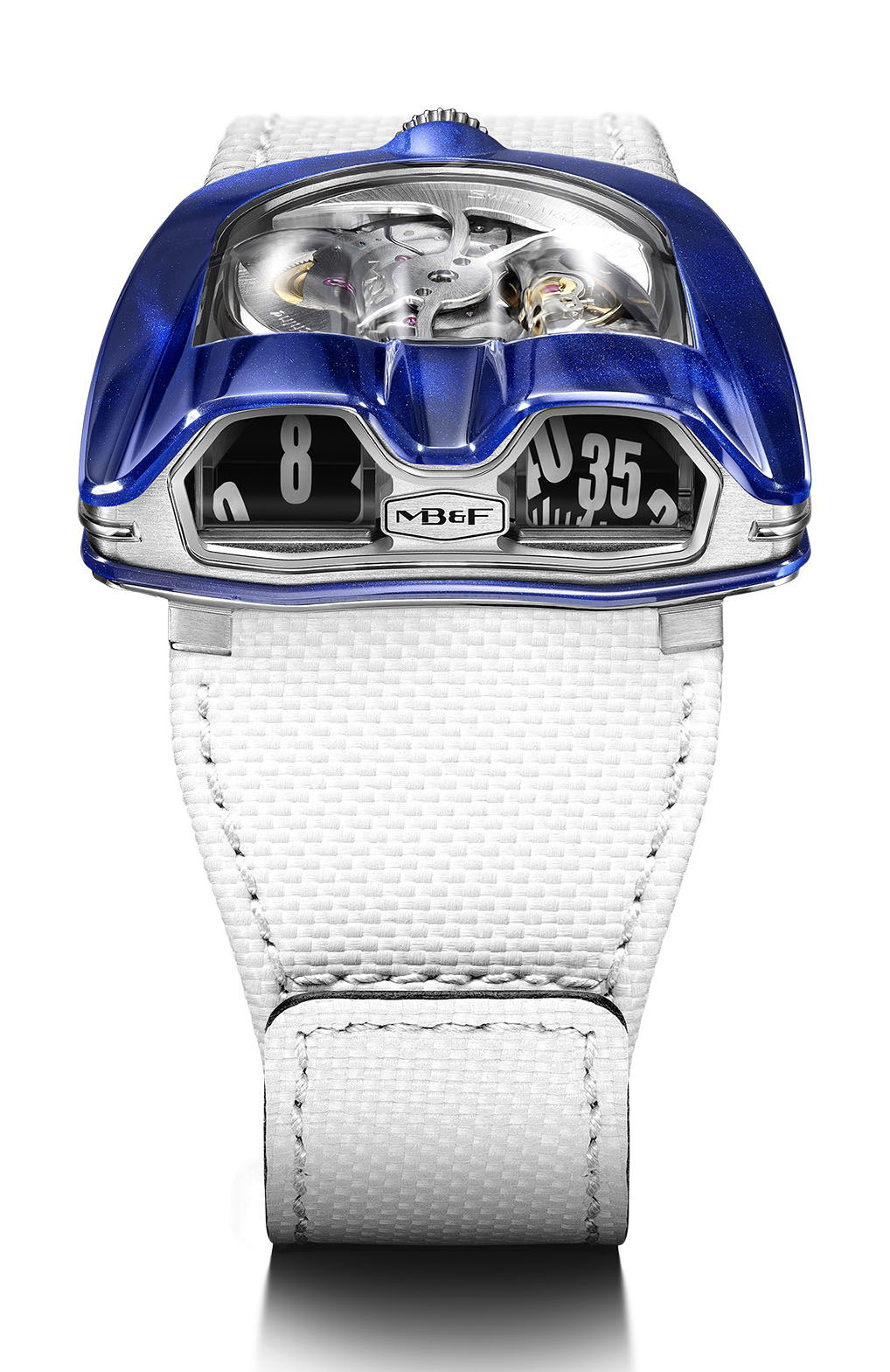 MB&F HM8 Mark 2 Blue Edition watch
