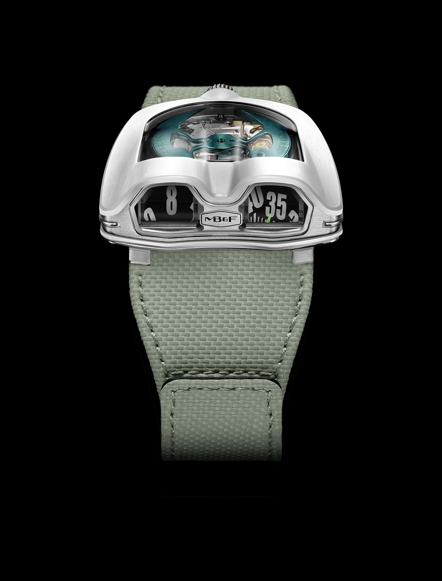 MB&F HM8 Mark 2 White Edition - View 3