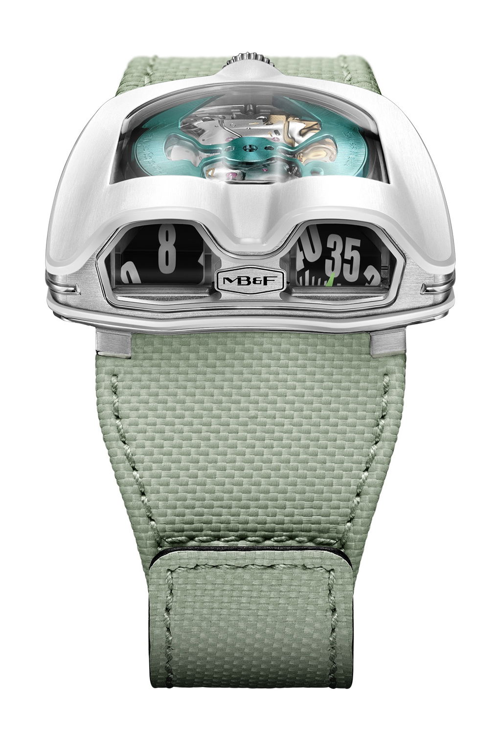 MB&F HM8 Mark 2 White Edition watch