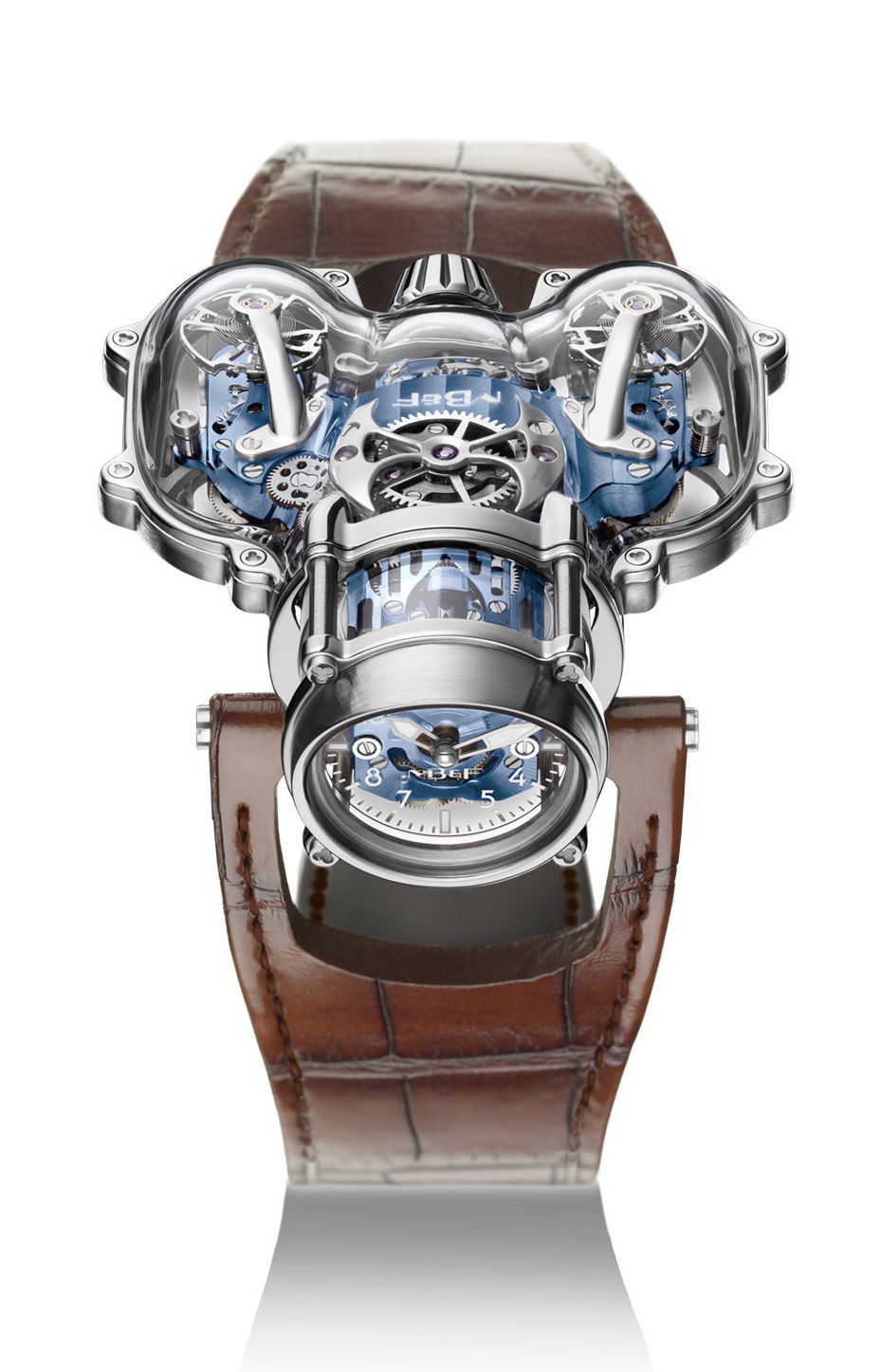 MB&F HM9-SV White Gold Blue watch
