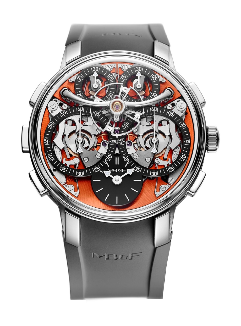 MB&F LM Sequential EVO Orange watch