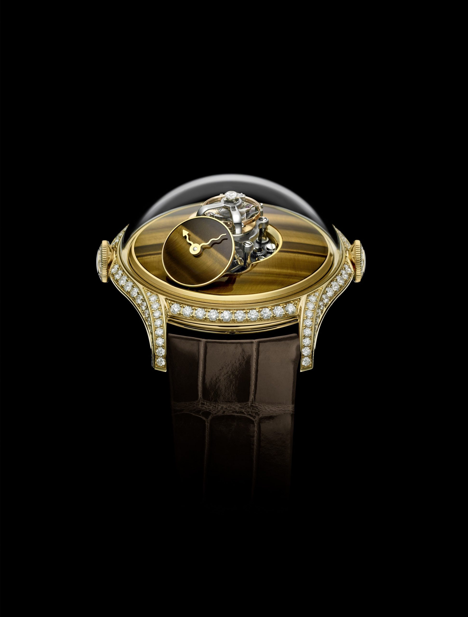 MB&F LM Flying T Tiger Eye watch