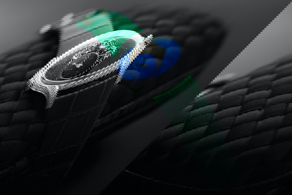 MB&F LM Flying T Lapis Lazuli - View 2