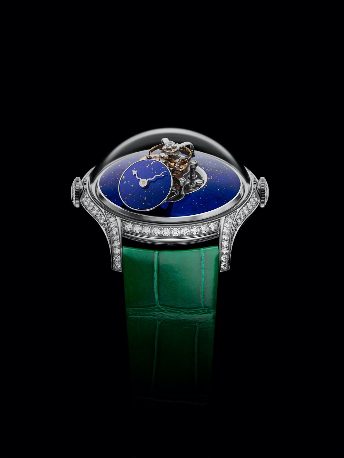 MB&F LM Flying T Lapis Lazuli watch