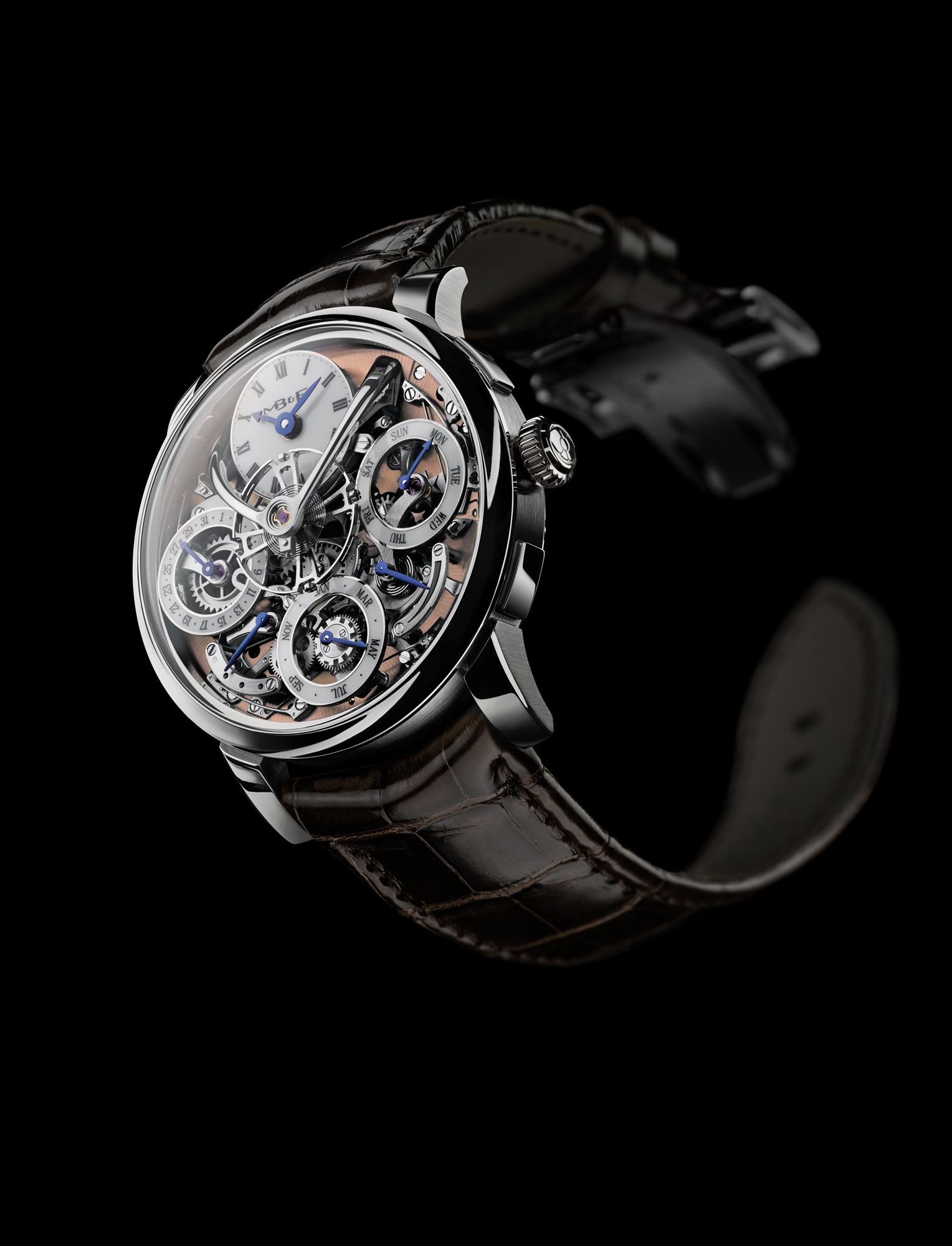 MB&F LM Perpetual Stainless Steel - View 2
